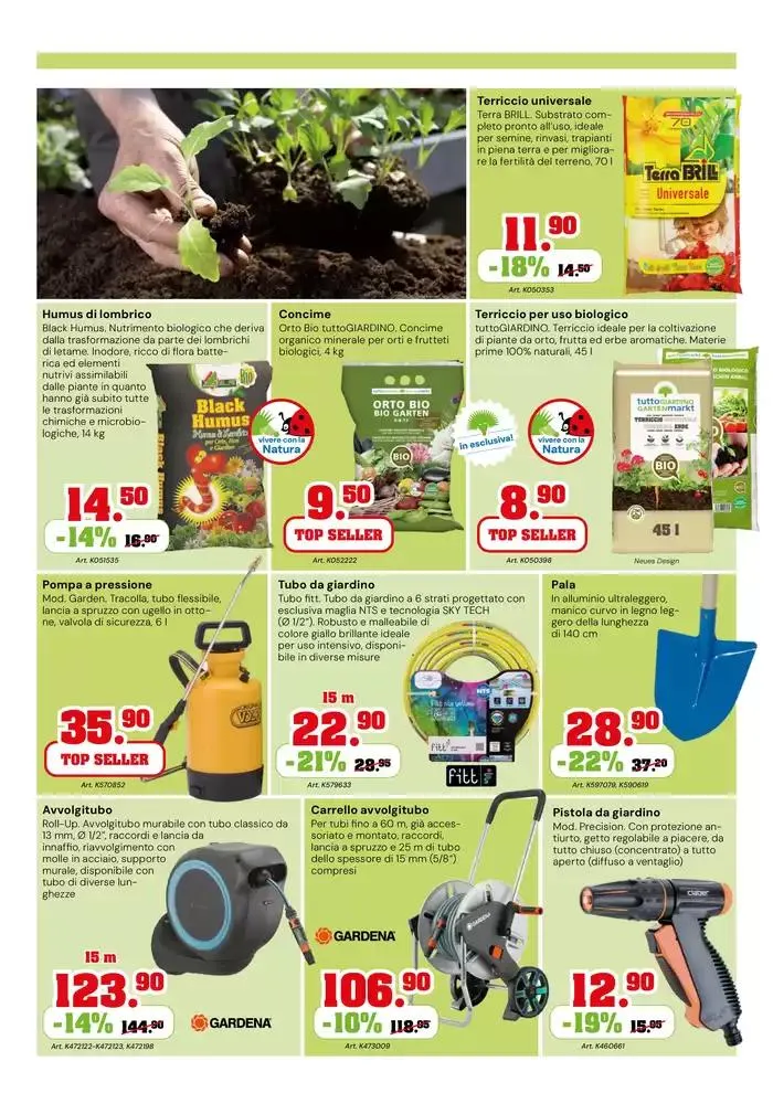 Annaffiare, germogliare, gustare! da 1 aprile a 31 maggio di 2025 - Pagina del volantino 4