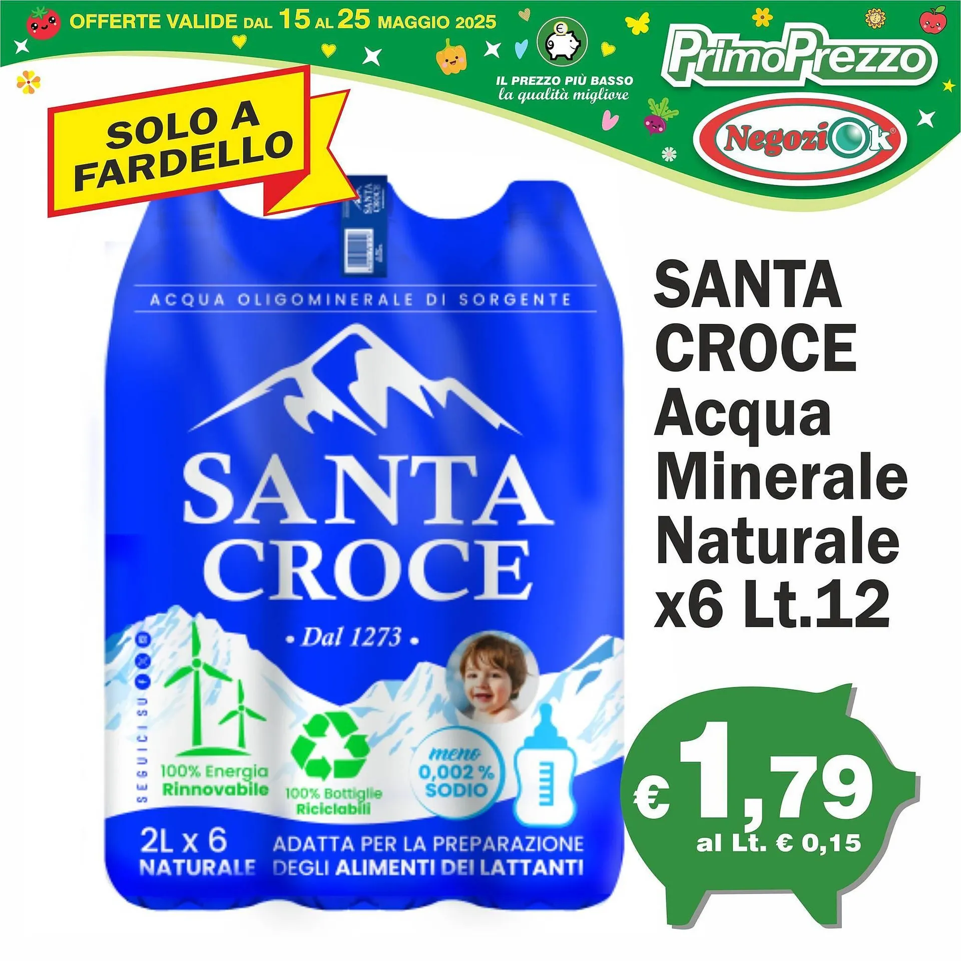 Volantino Primo Prezzo da 15 maggio a 25 maggio di 2025 - Pagina del volantino 1