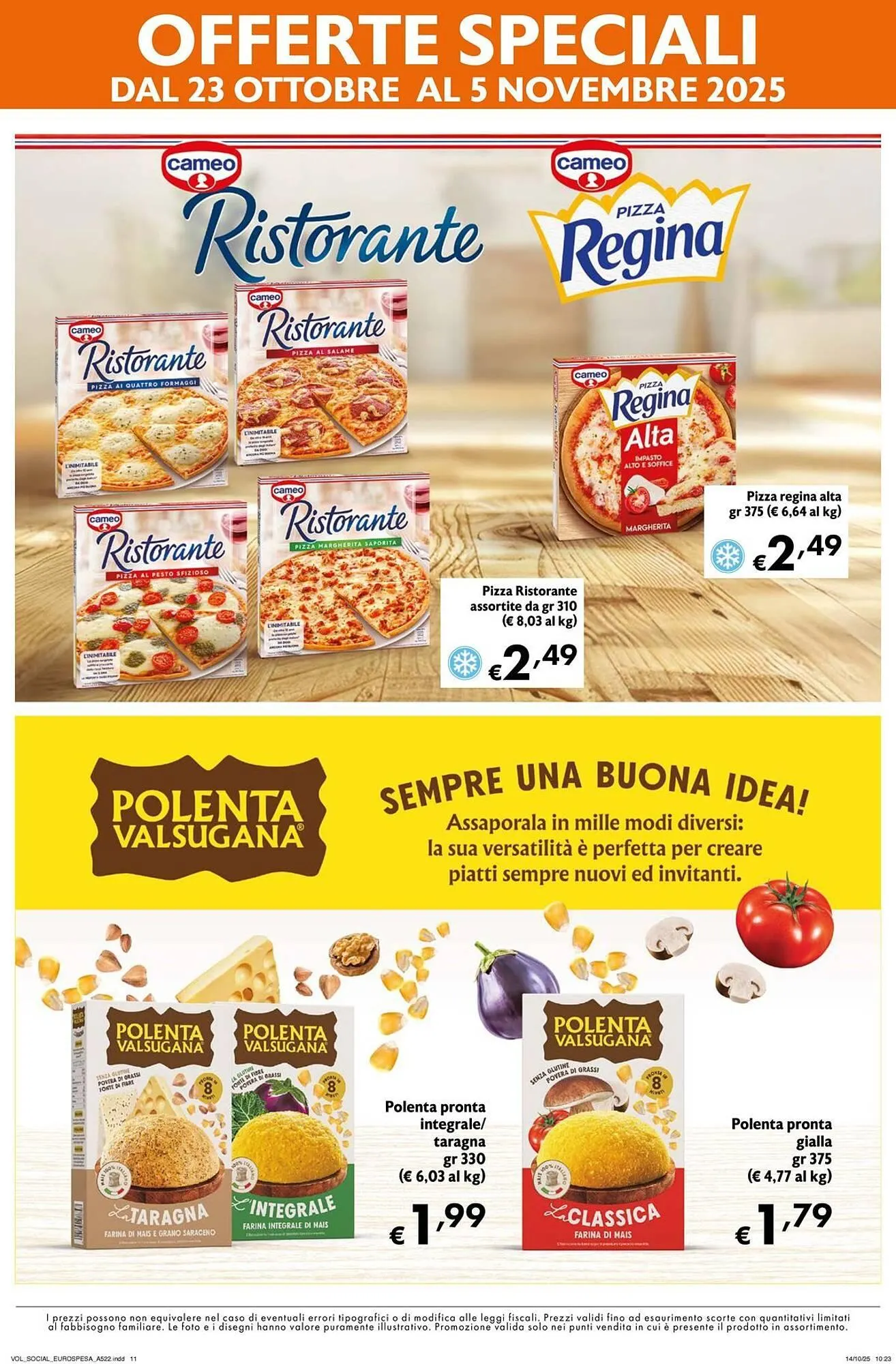 Volantino Eurospesa da 23 ottobre a 5 novembre di 2025 - Pagina del volantino 11