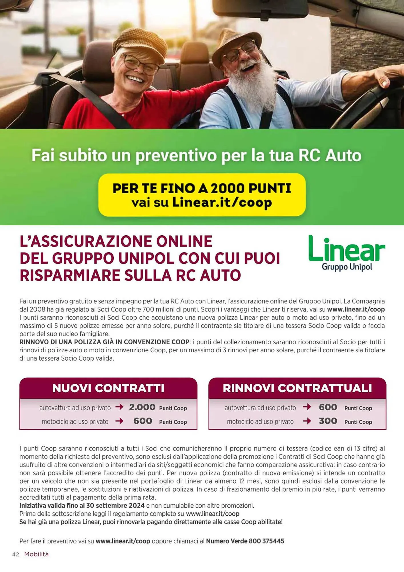 Volantino Unicoop da 5 marzo a 30 settembre di 2024 - Pagina del volantino 42