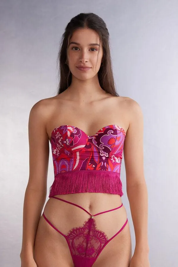 Top Costruito Giada Sensual Flowers
