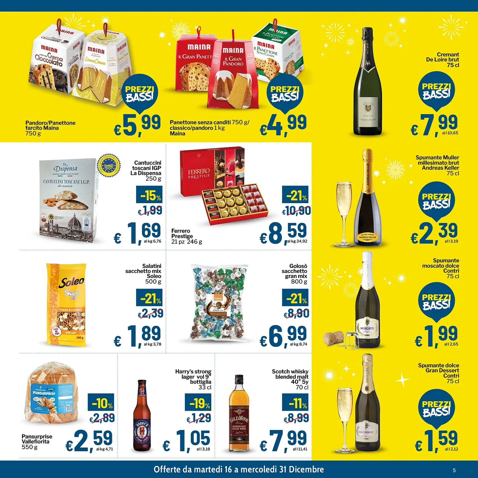 Volantino Qui Discount da 16 dicembre a 31 dicembre di 2025 - Pagina del volantino 5