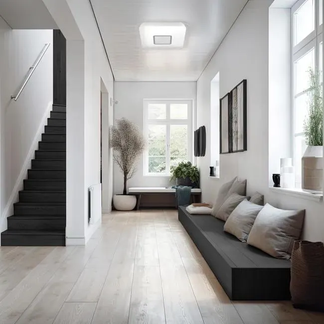 Plafoniera LED Vizzini bianco IP20 cct da bianco caldo a bianco freddo con regolazione di temperatura, 3300 lumen INSPIRE