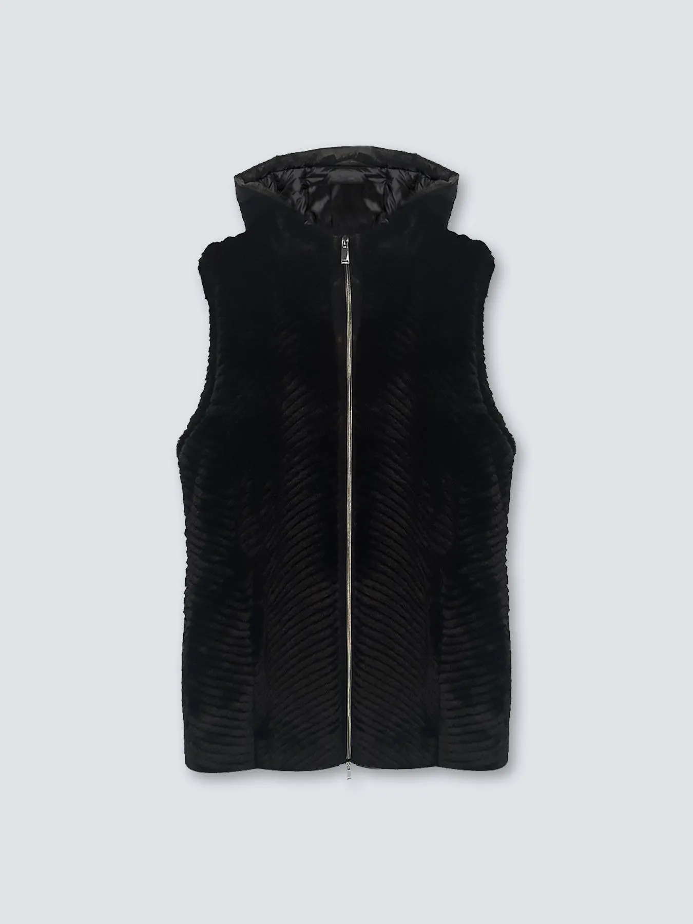 Gilet in pelliccia sintetica