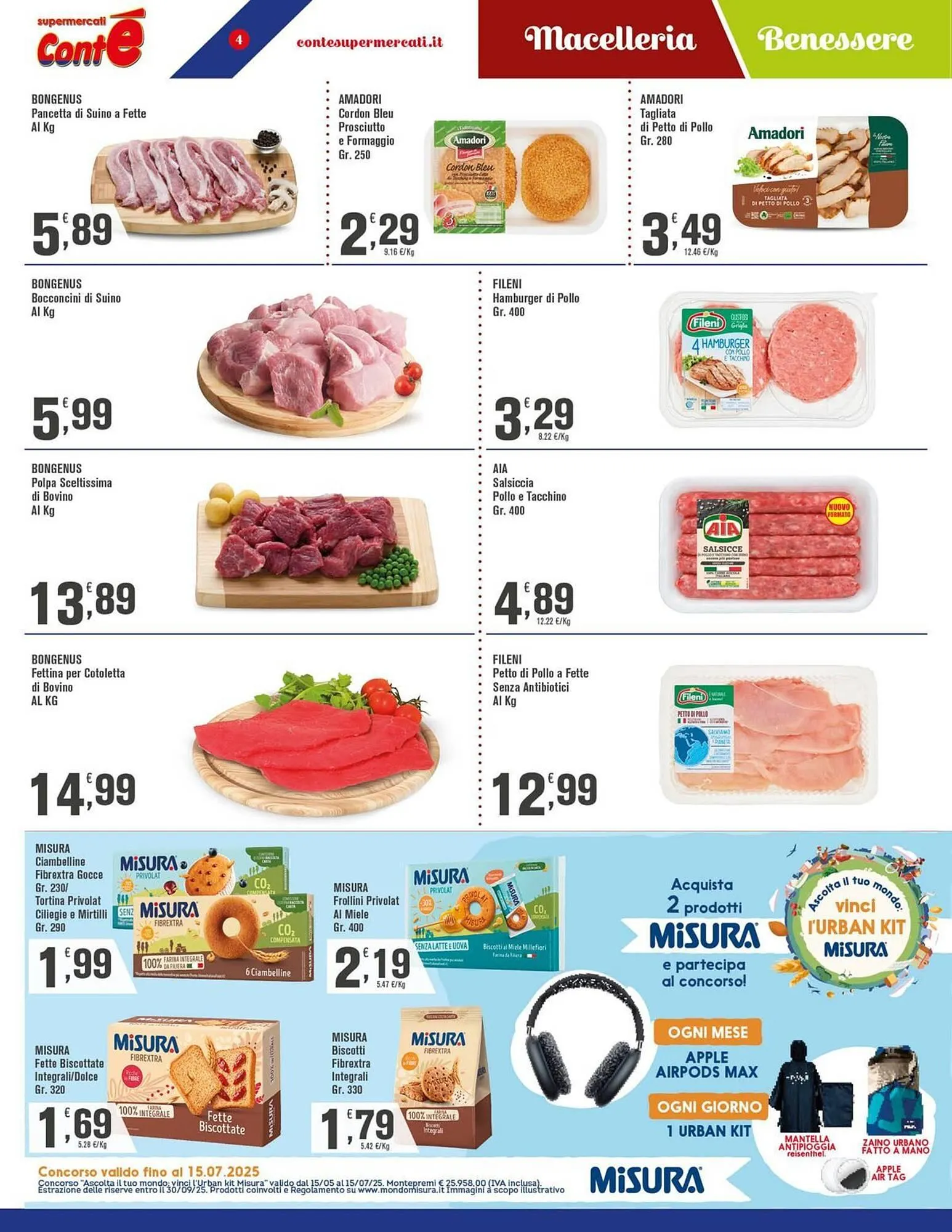 Volantino Conté Supermercati da 19 maggio a 28 maggio di 2025 - Pagina del volantino 4
