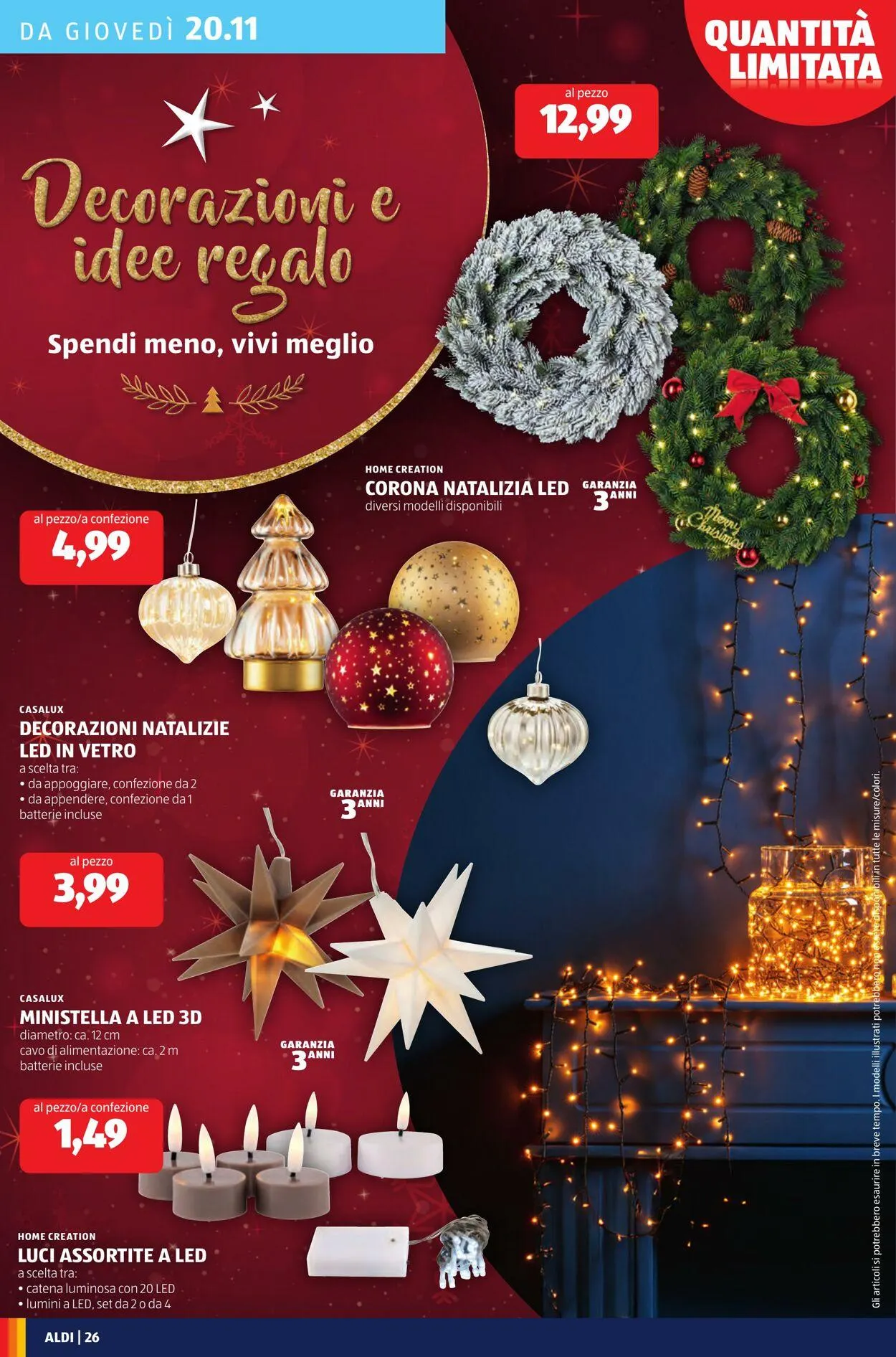 Aldi Volantino attuale da 17 novembre a 23 novembre di 2025 - Pagina del volantino 26