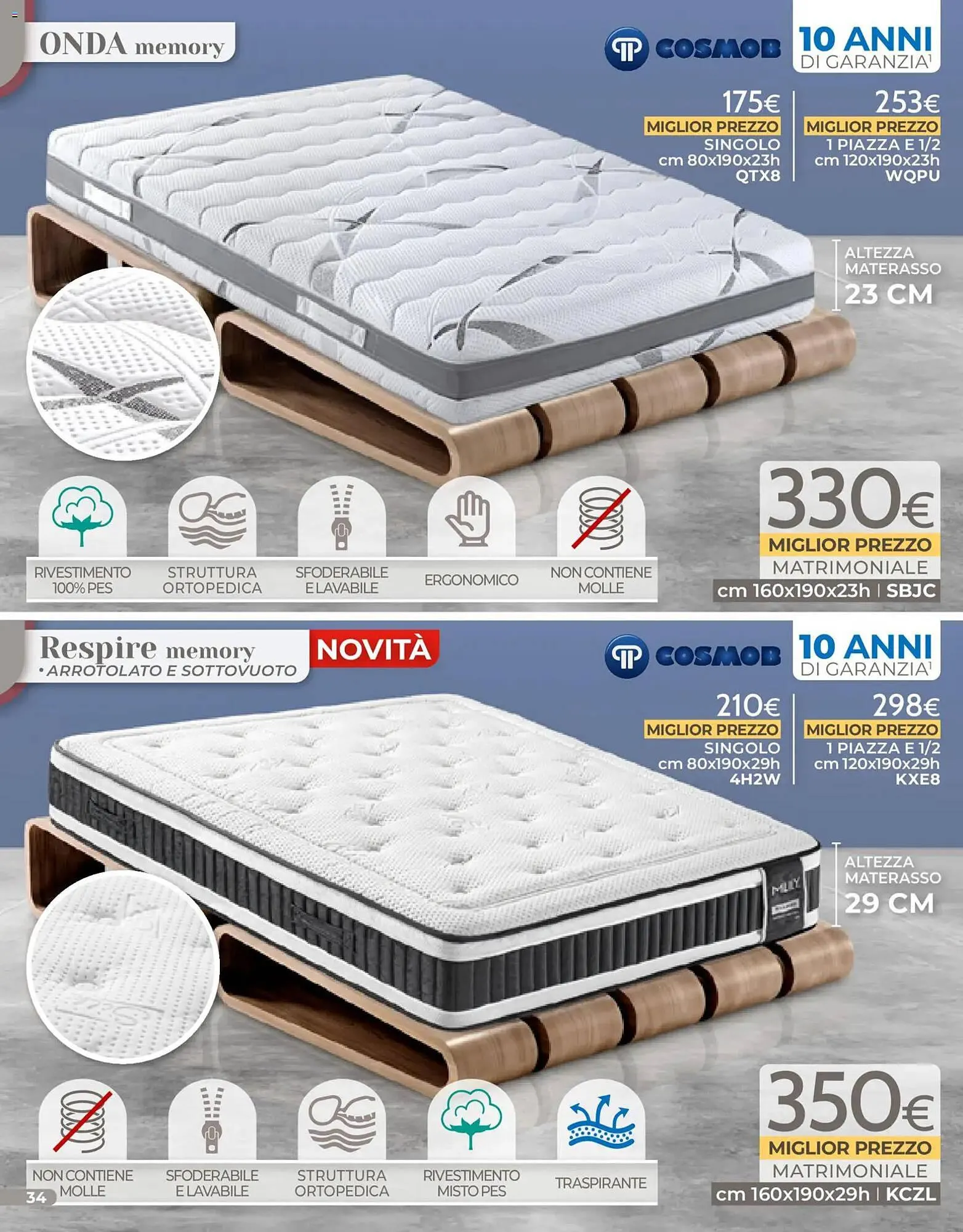 Volantino Mondo Convenienza da 4 gennaio a 31 gennaio di 2026 - Pagina del volantino 34