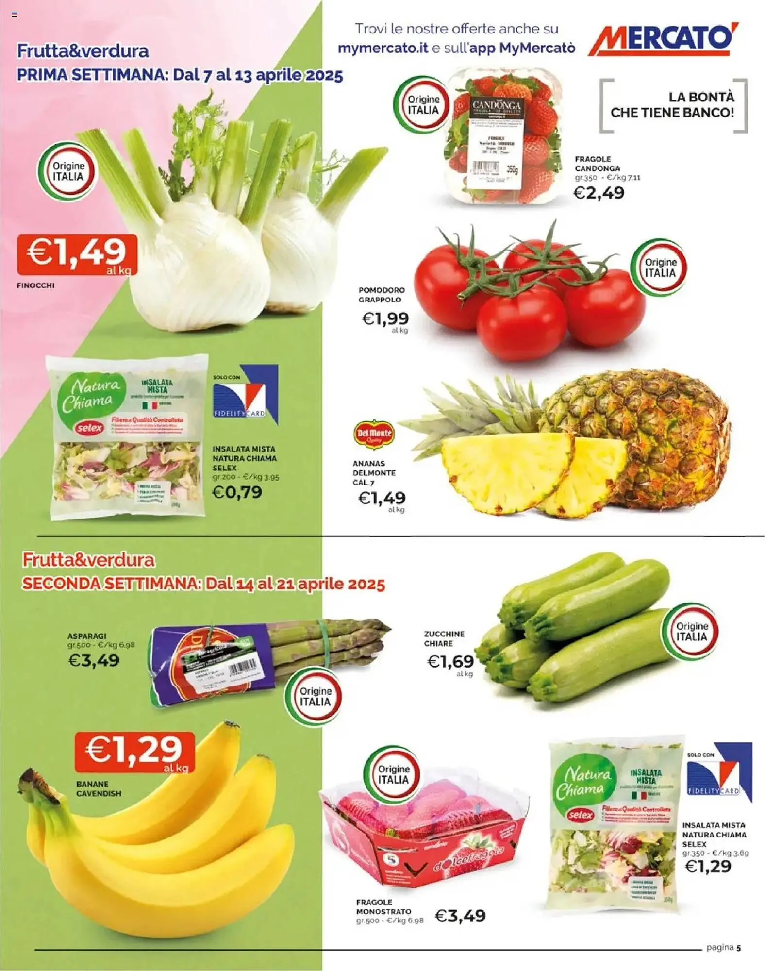 Volantino Mercatò da 7 aprile a 21 aprile di 2025 - Pagina del volantino 5