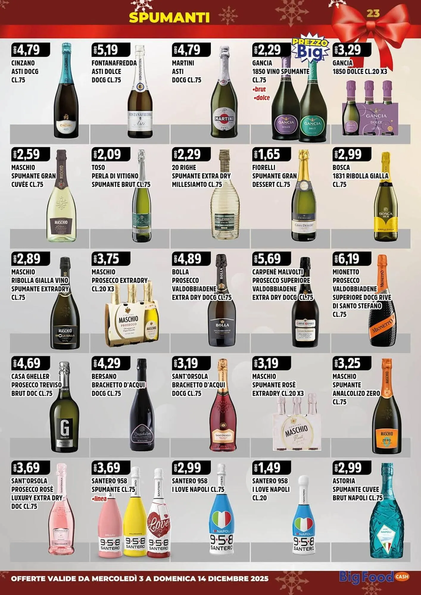 Volantino Big Food da 3 dicembre a 14 dicembre di 2025 - Pagina del volantino 22