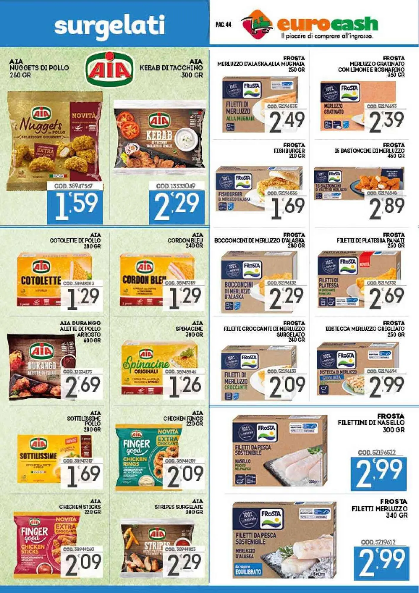 Volantino Eurocash da 3 gennaio a 21 gennaio di 2024 - Pagina del volantino 44