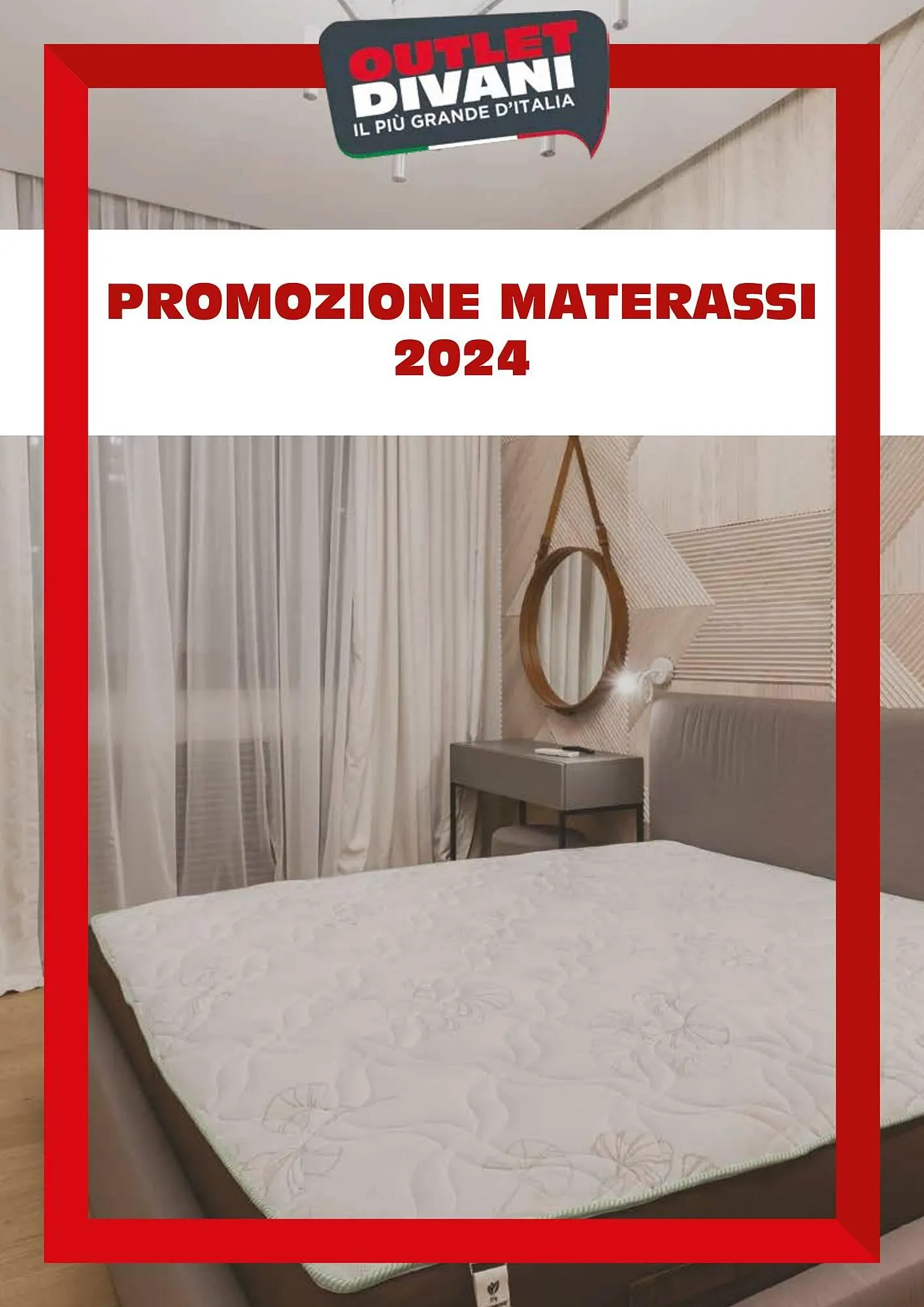 Volantino Outlet Divani da 15 ottobre a 31 dicembre di 2024 - Pagina del volantino 1