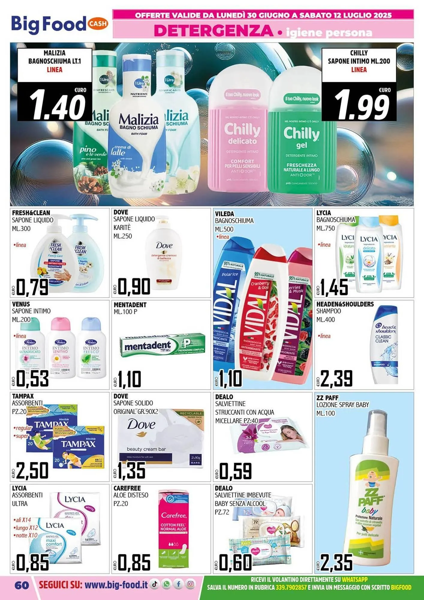 Volantino Big Food da 30 giugno a 12 luglio di 2025 - Pagina del volantino 60