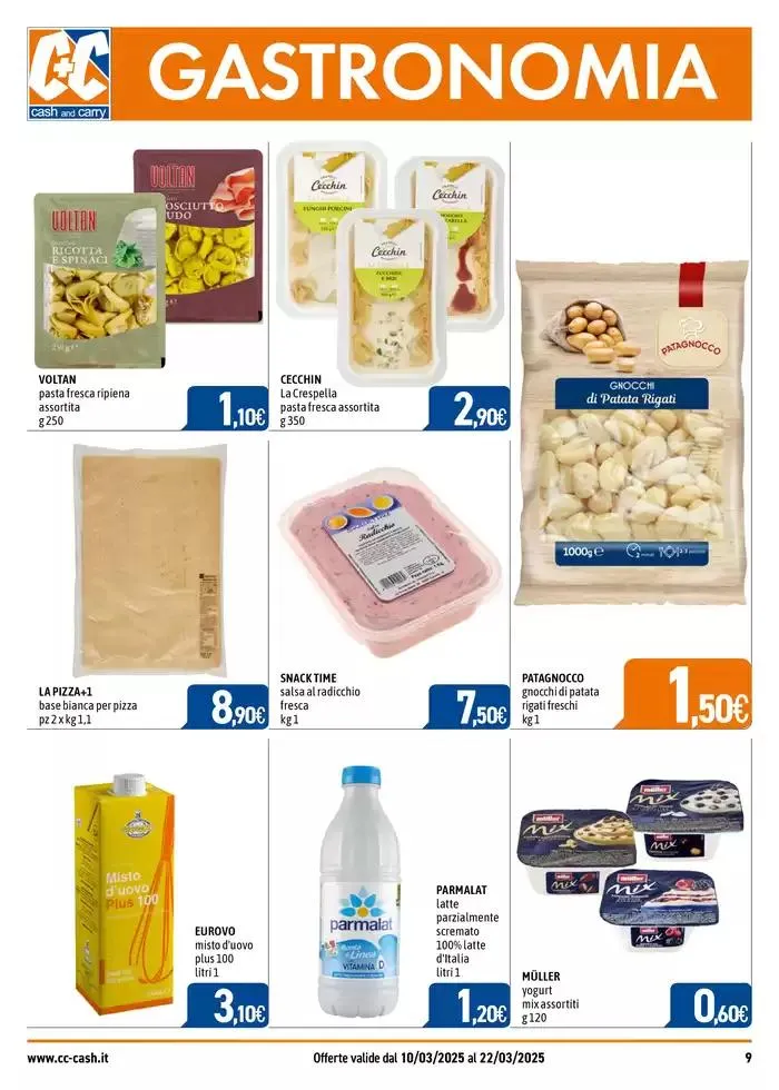 Promozione da 11 marzo a 22 marzo di 2025 - Pagina del volantino 9