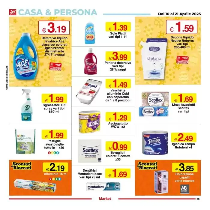 Buona Pasqua da 10 aprile a 21 aprile di 2025 - Pagina del volantino 23