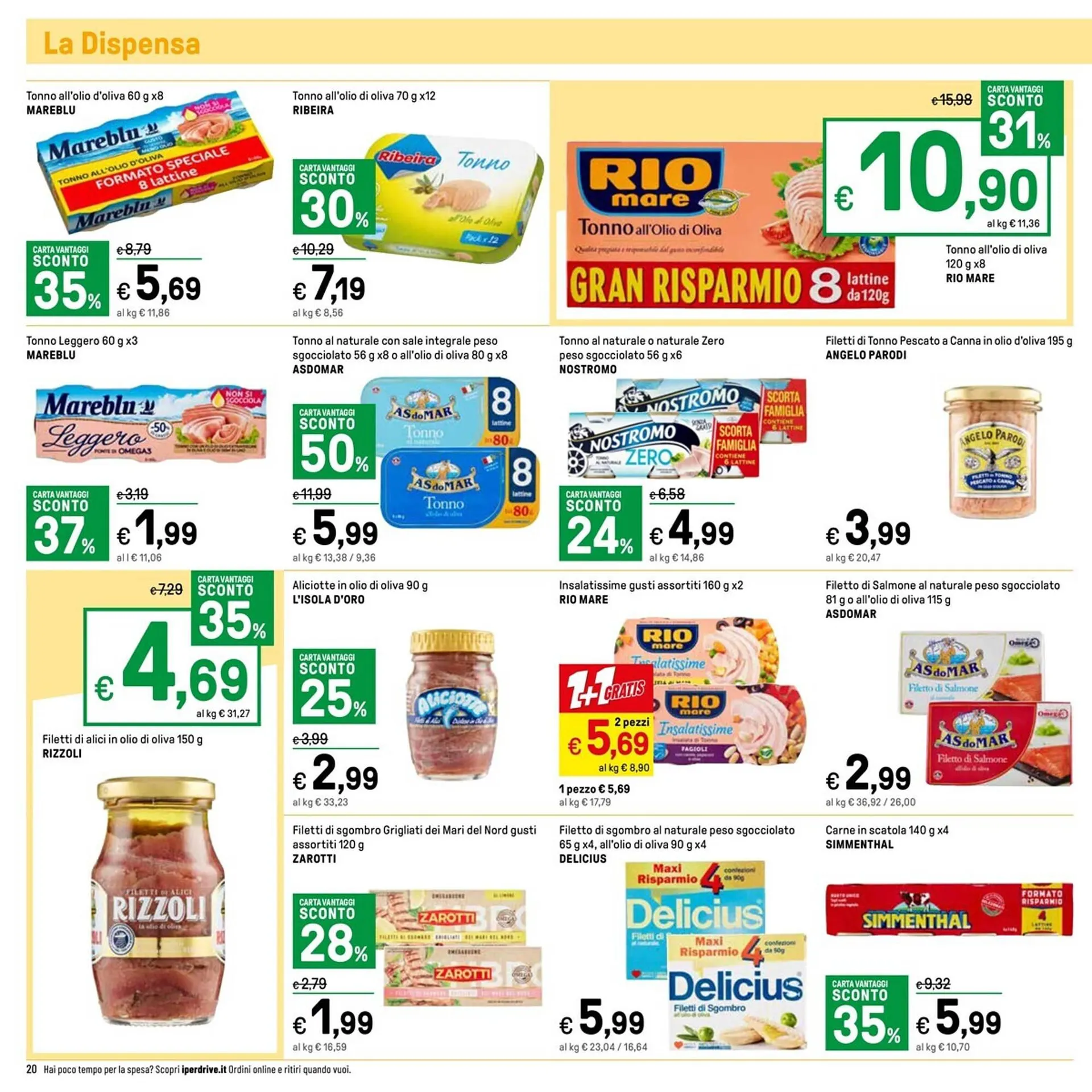 Volantino Iper La Grande da 18 agosto a 30 agosto di 2023 - Pagina del volantino 20