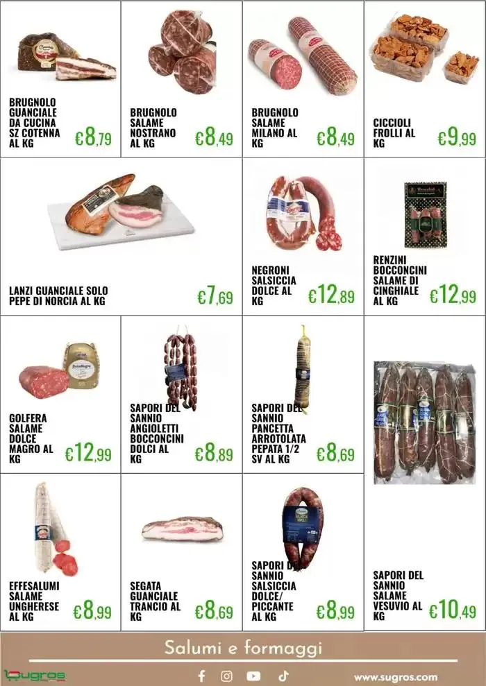I sapori d'Italia oltre i confini da 31 marzo a 19 aprile di 2025 - Pagina del volantino 8
