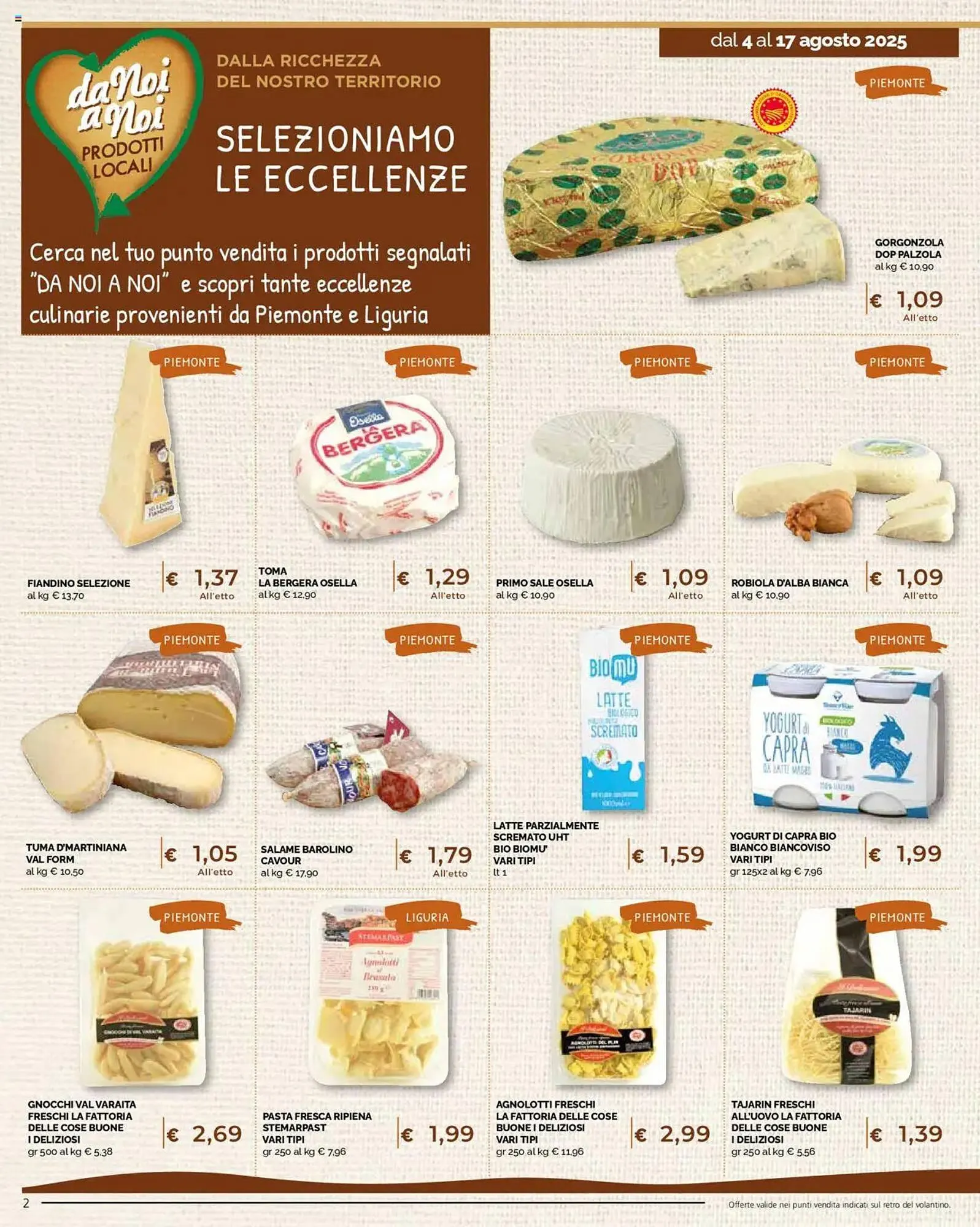 Volantino Mercatò Local da 4 agosto a 17 agosto di 2025 - Pagina del volantino 2