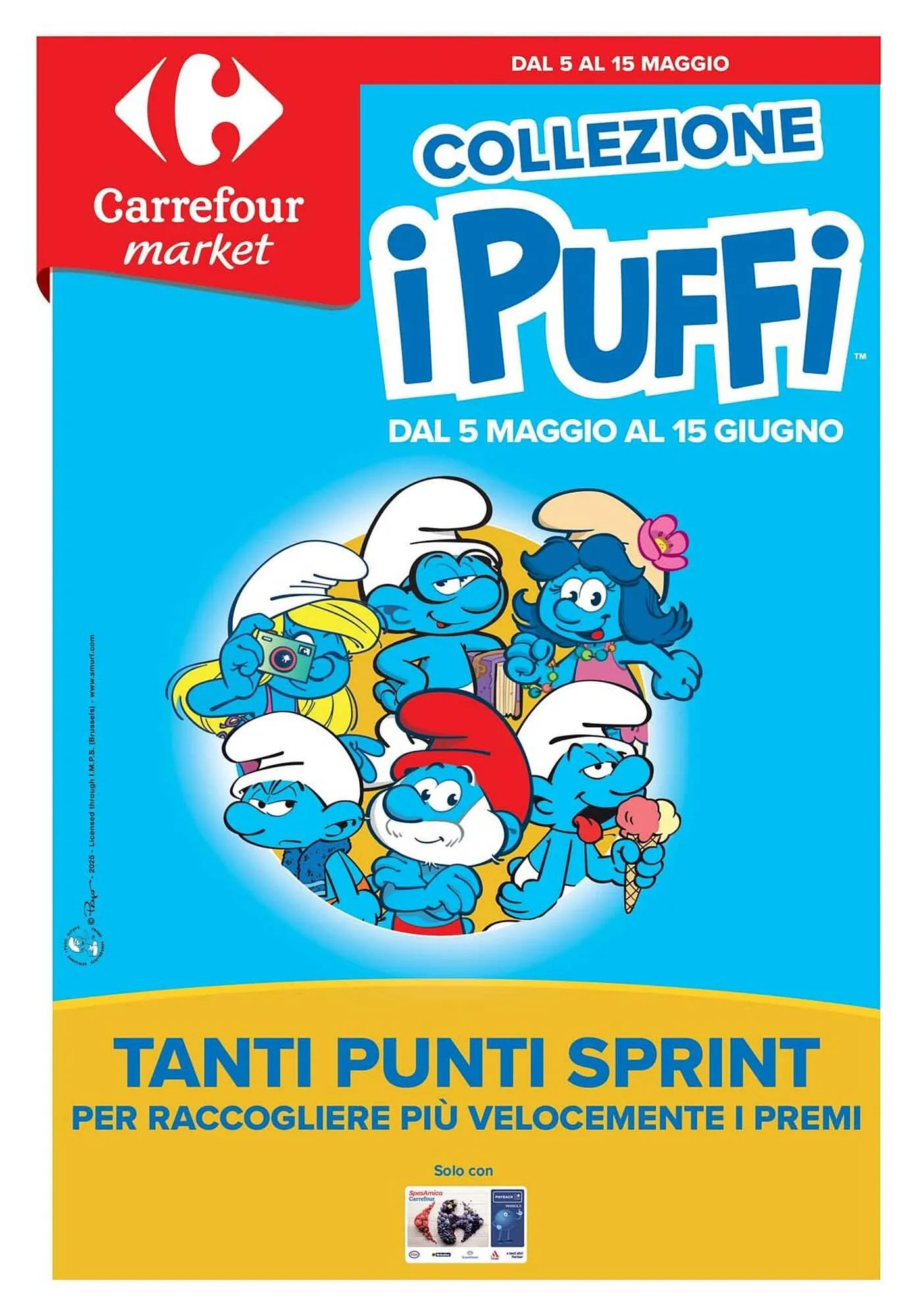 Volantino Carrefour Market da 5 maggio a 15 maggio di 2025 - Pagina del volantino 1
