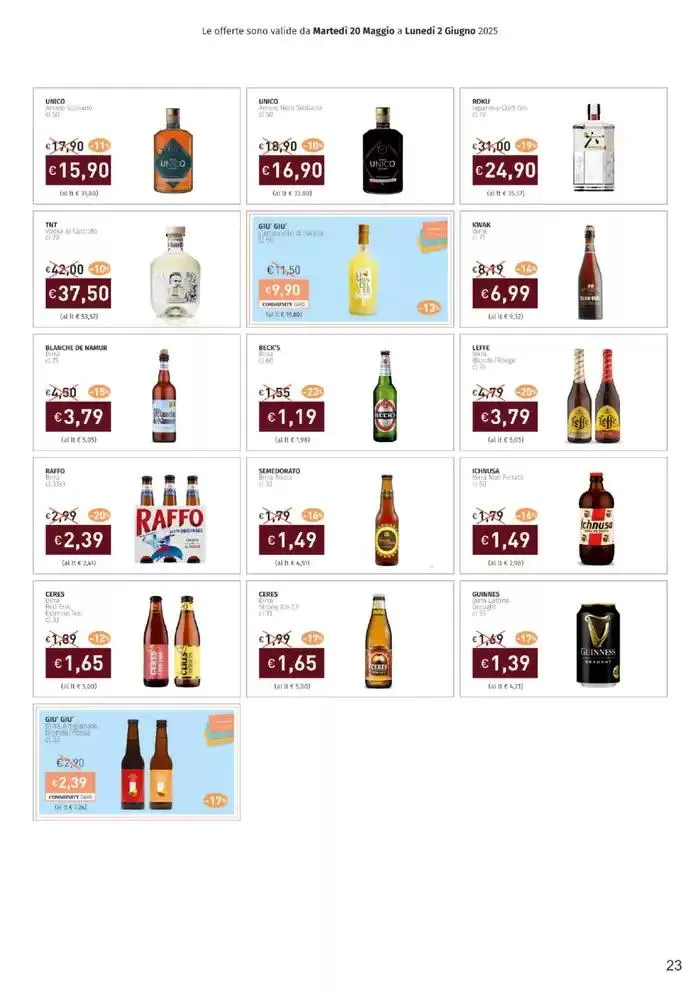 C'e un posto che sa di buono, uno spazio che profuma di bellezza da 20 maggio a 2 giugno di 2025 - Pagina del volantino 23