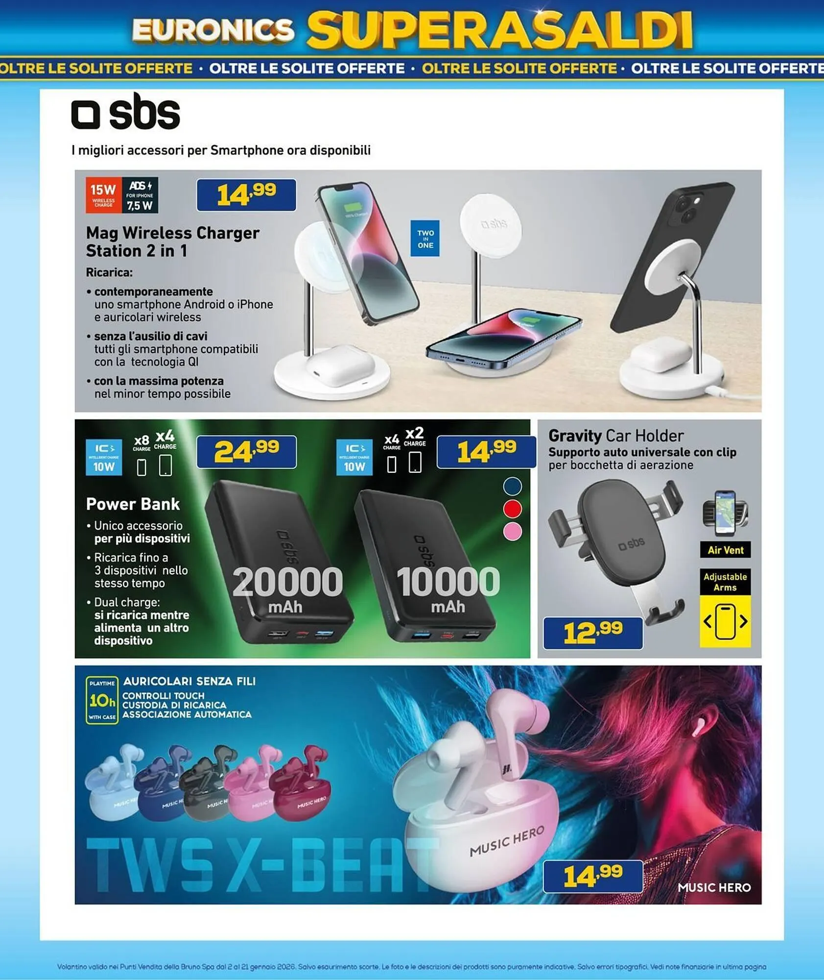 Volantino Euronics da 1 gennaio a 21 gennaio di 2026 - Pagina del volantino 32