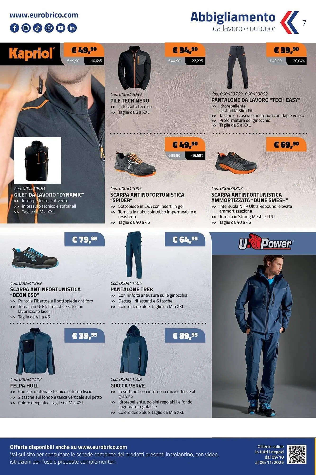 Volantino Eurobrico da 9 ottobre a 6 novembre di 2025 - Pagina del volantino 7