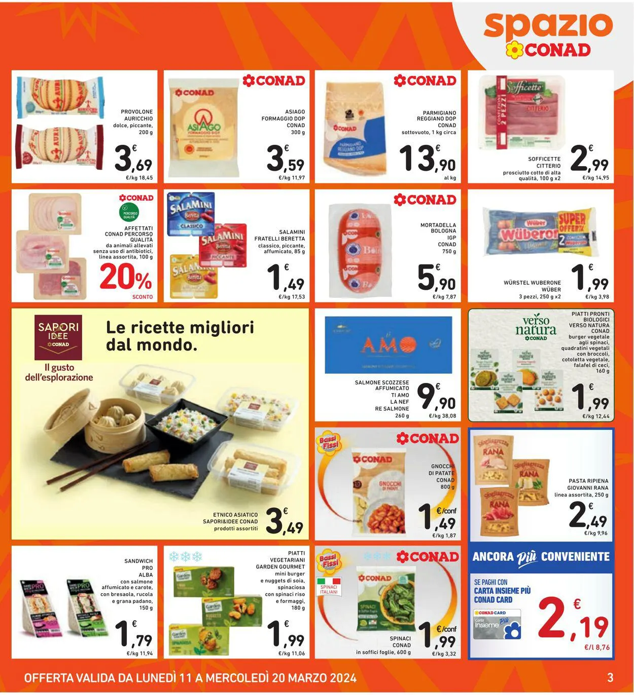 Conad - Spazio - Milano Volantino attuale da 11 marzo a 20 marzo di 2024 - Pagina del volantino 3