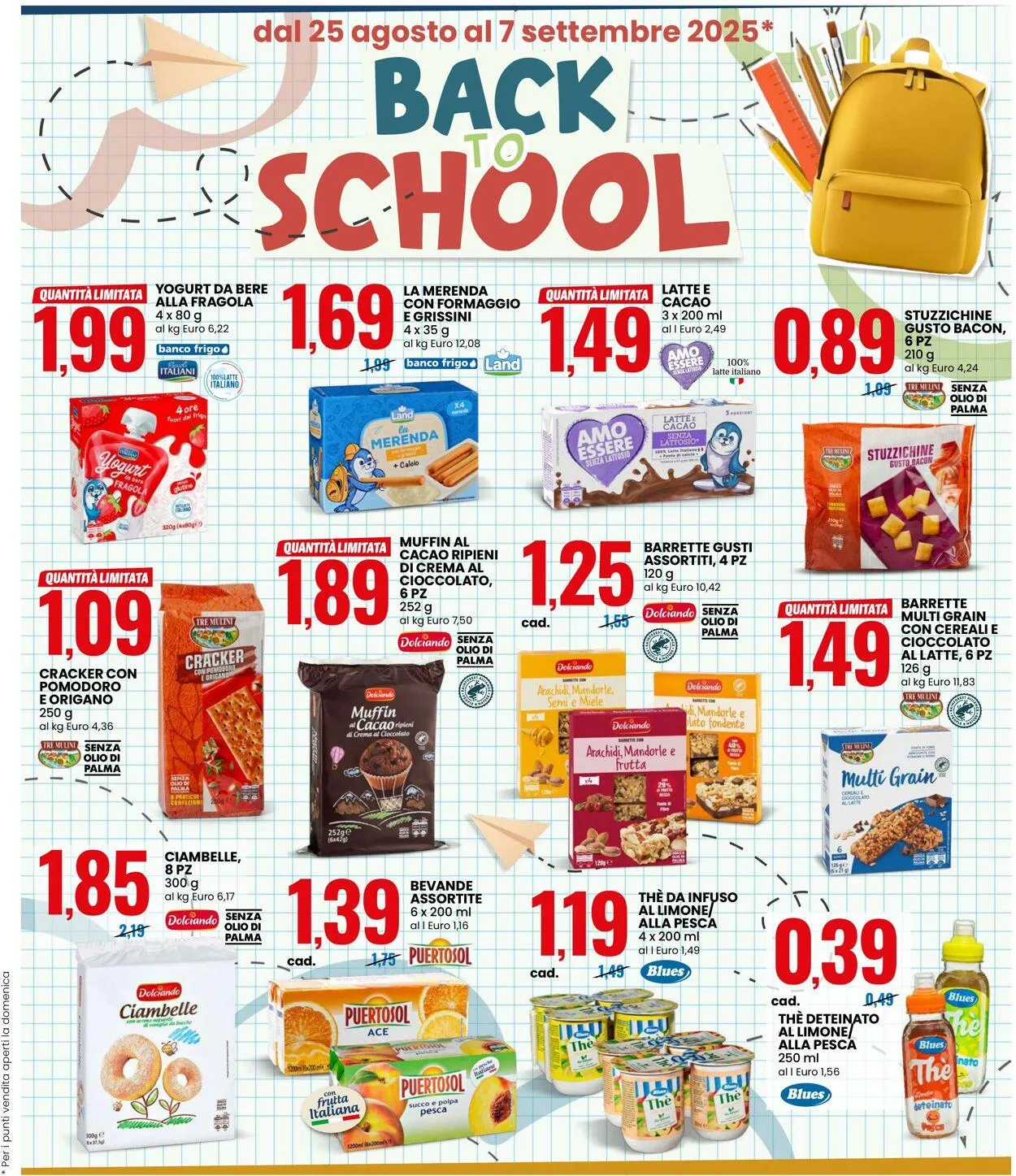 EURO Spin Volantino attuale da 25 agosto a 7 settembre di 2025 - Pagina del volantino 9