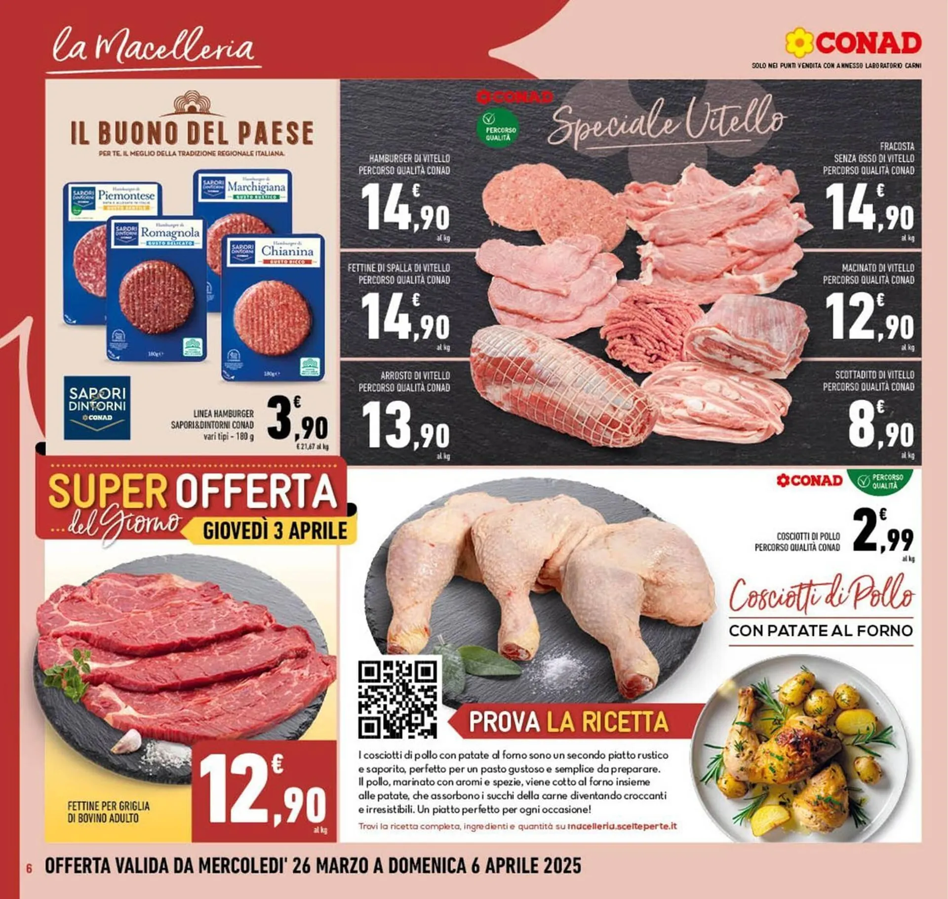 Volantino Conad da 26 marzo a 6 aprile di 2025 - Pagina del volantino 6