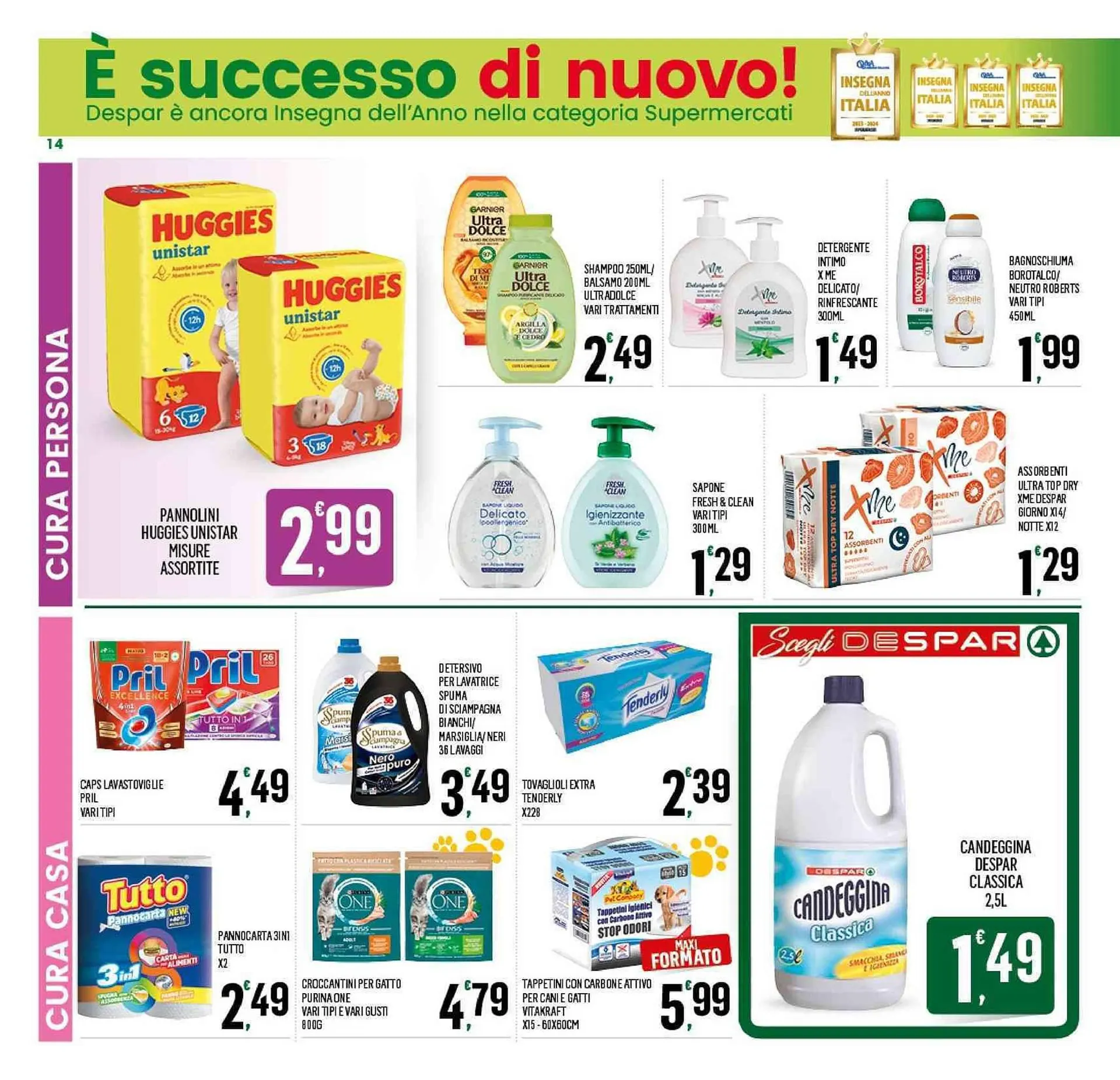 Volantino Despar da 1 marzo a 7 marzo di 2024 - Pagina del volantino 14