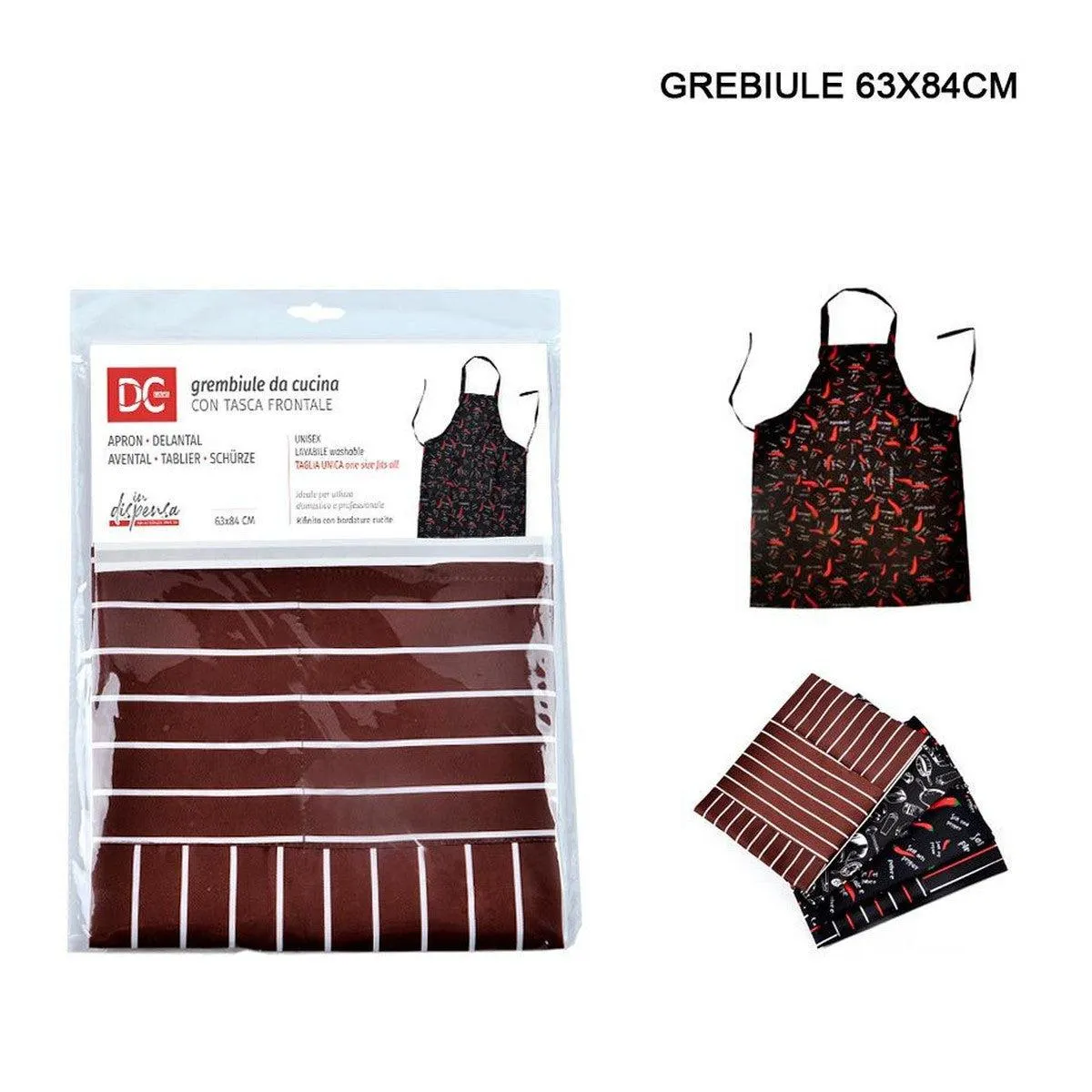 Dc Apron 63X84Cm Assorted