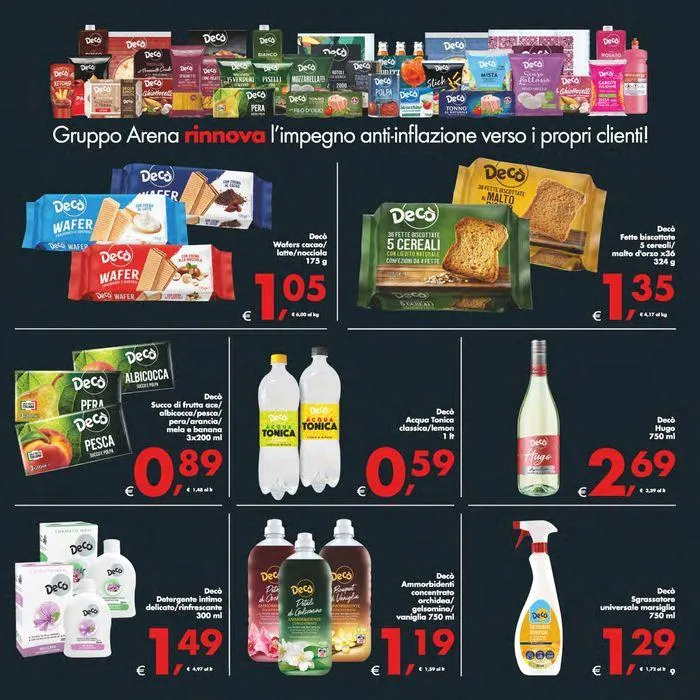 Campioni del risparmio! da 3 settembre a 12 settembre di 2024 - Pagina del volantino 9