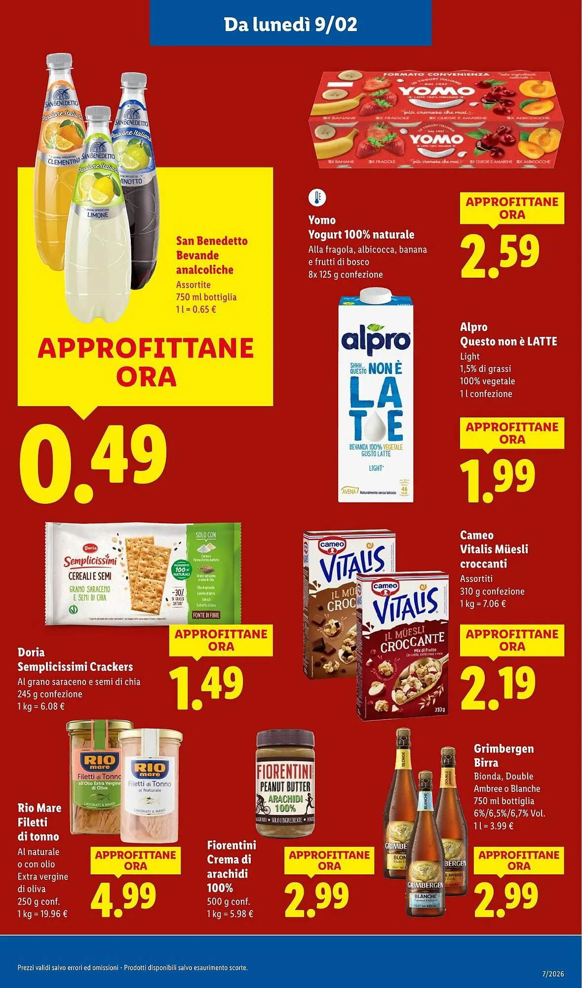 Volantino Lidl da 9 febbraio a 15 febbraio di 2026 - Pagina del volantino 23