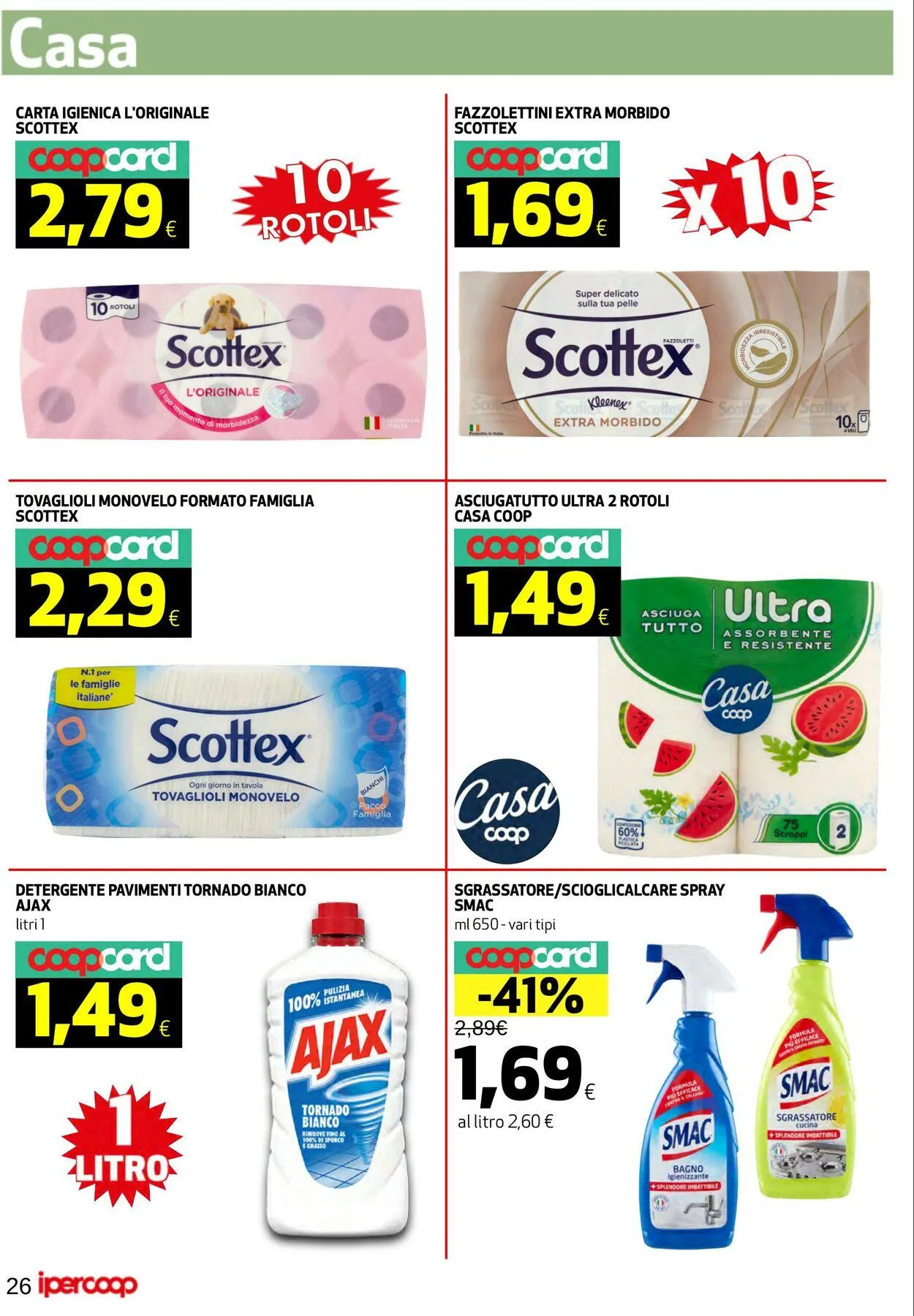 Coop Volantino attuale da 18 agosto a 26 agosto di 2025 - Pagina del volantino 26