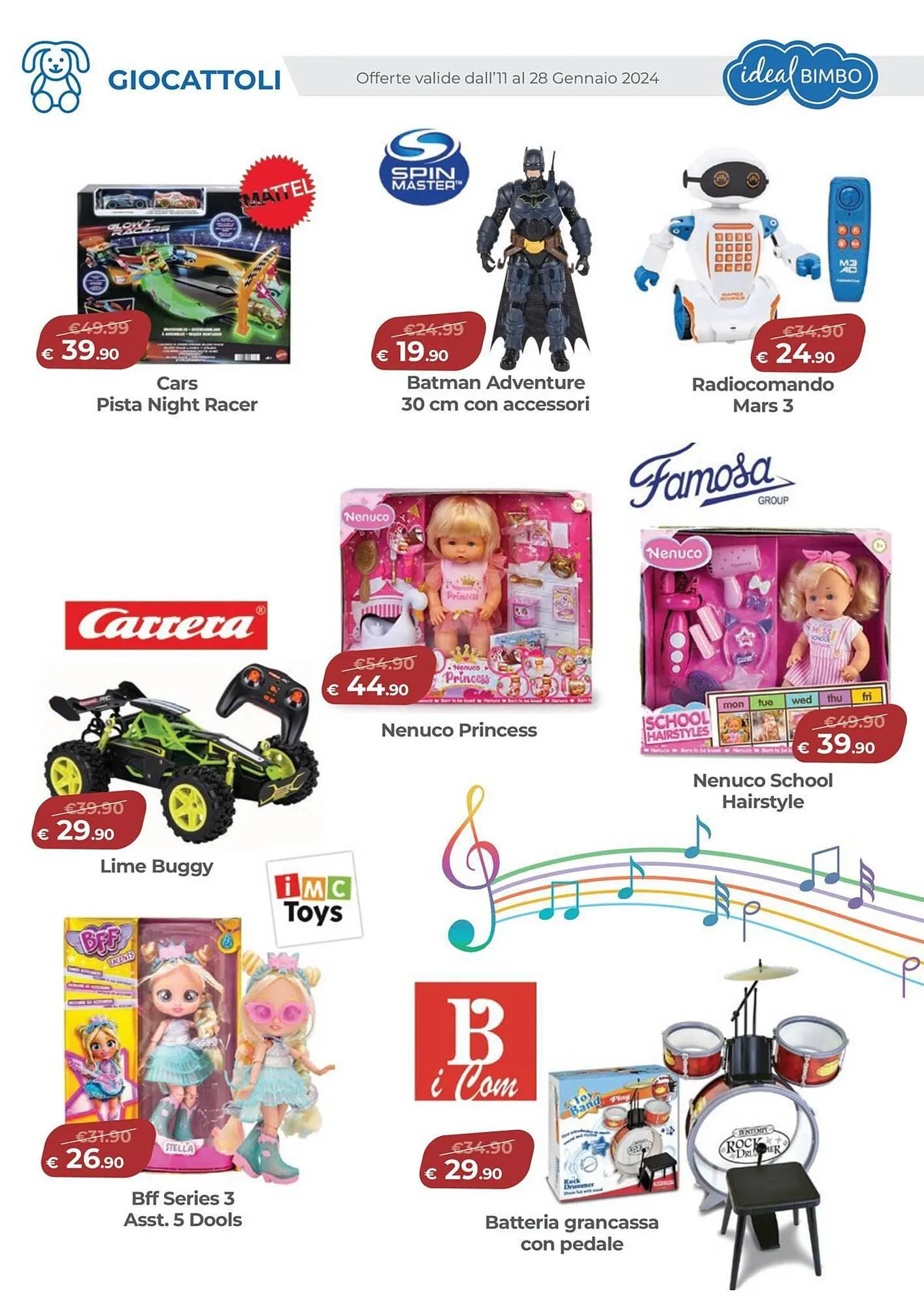 Volantino Ideal Bimbo da 11 gennaio a 28 gennaio di 2024 - Pagina del volantino 7