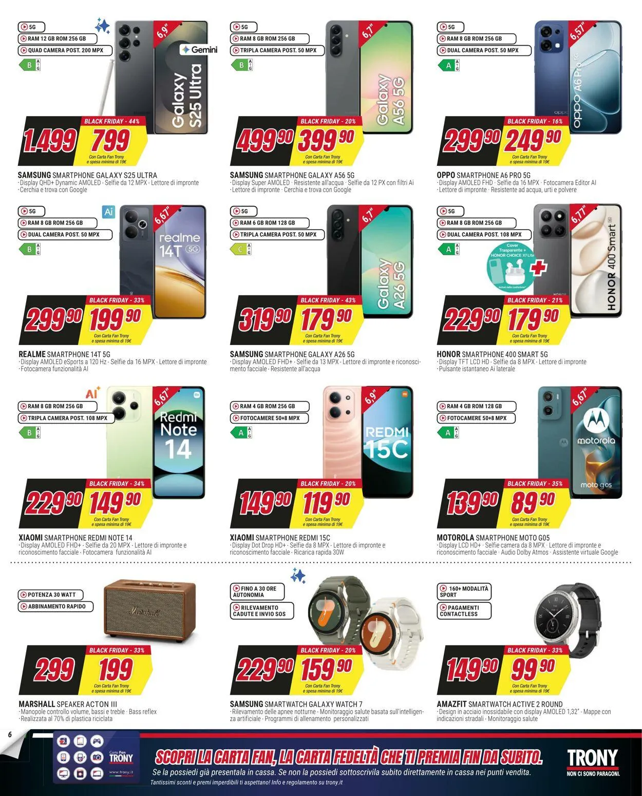 Trony Volantino attuale da 1 dicembre a 3 dicembre di 2025 - Pagina del volantino 6