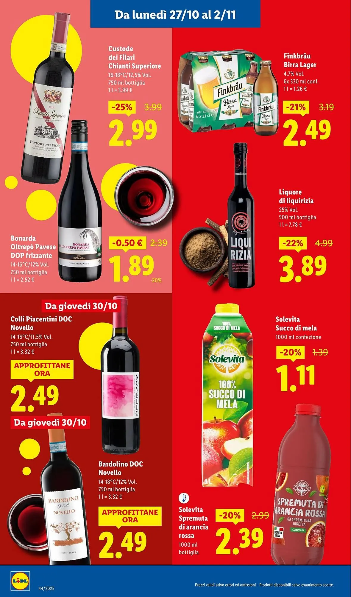 Volantino Lidl da 27 ottobre a 2 novembre di 2025 - Pagina del volantino 20