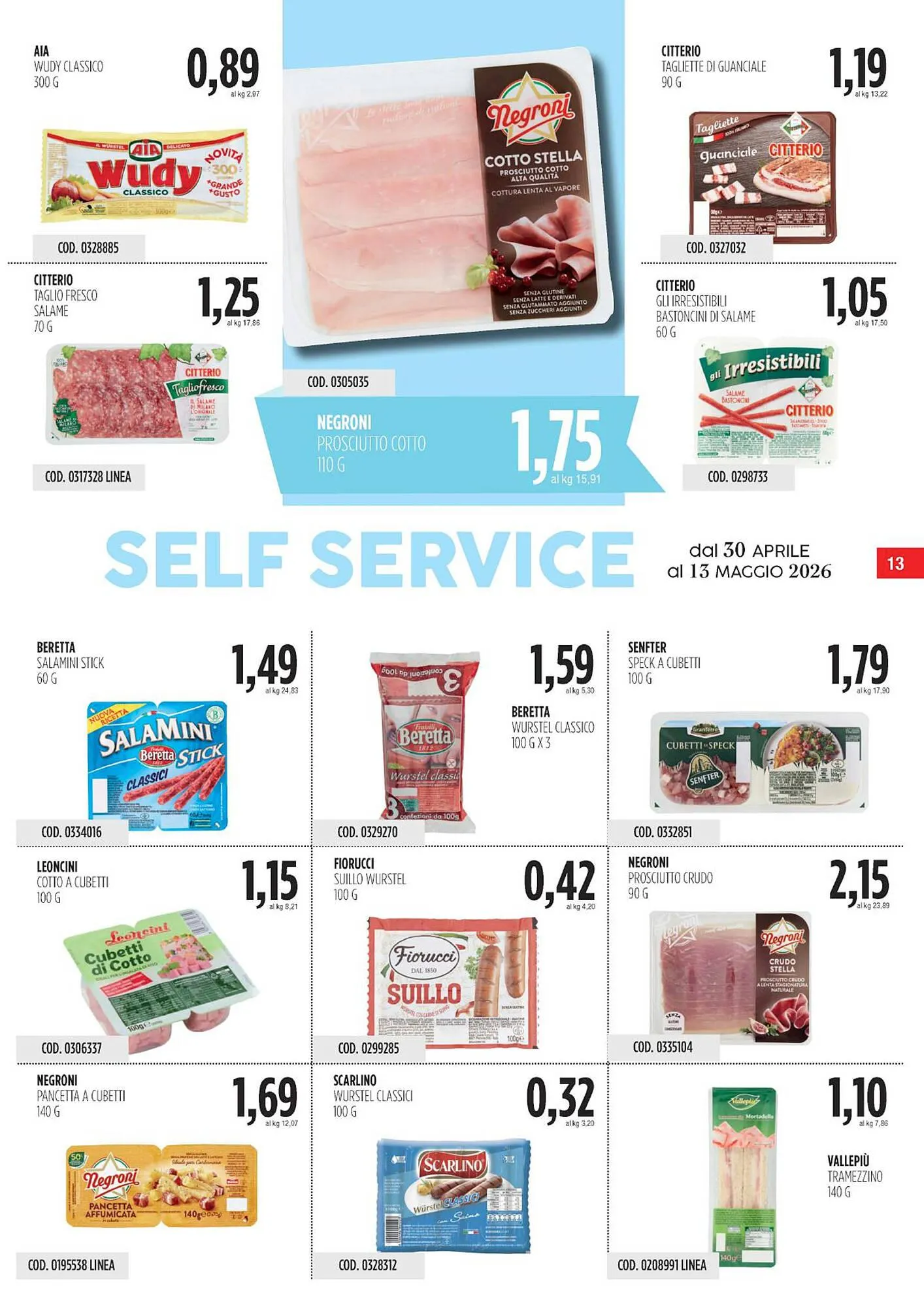 Volantino Carico Cash & Carry da 30 aprile a 13 maggio di 2026 - Pagina del volantino 13