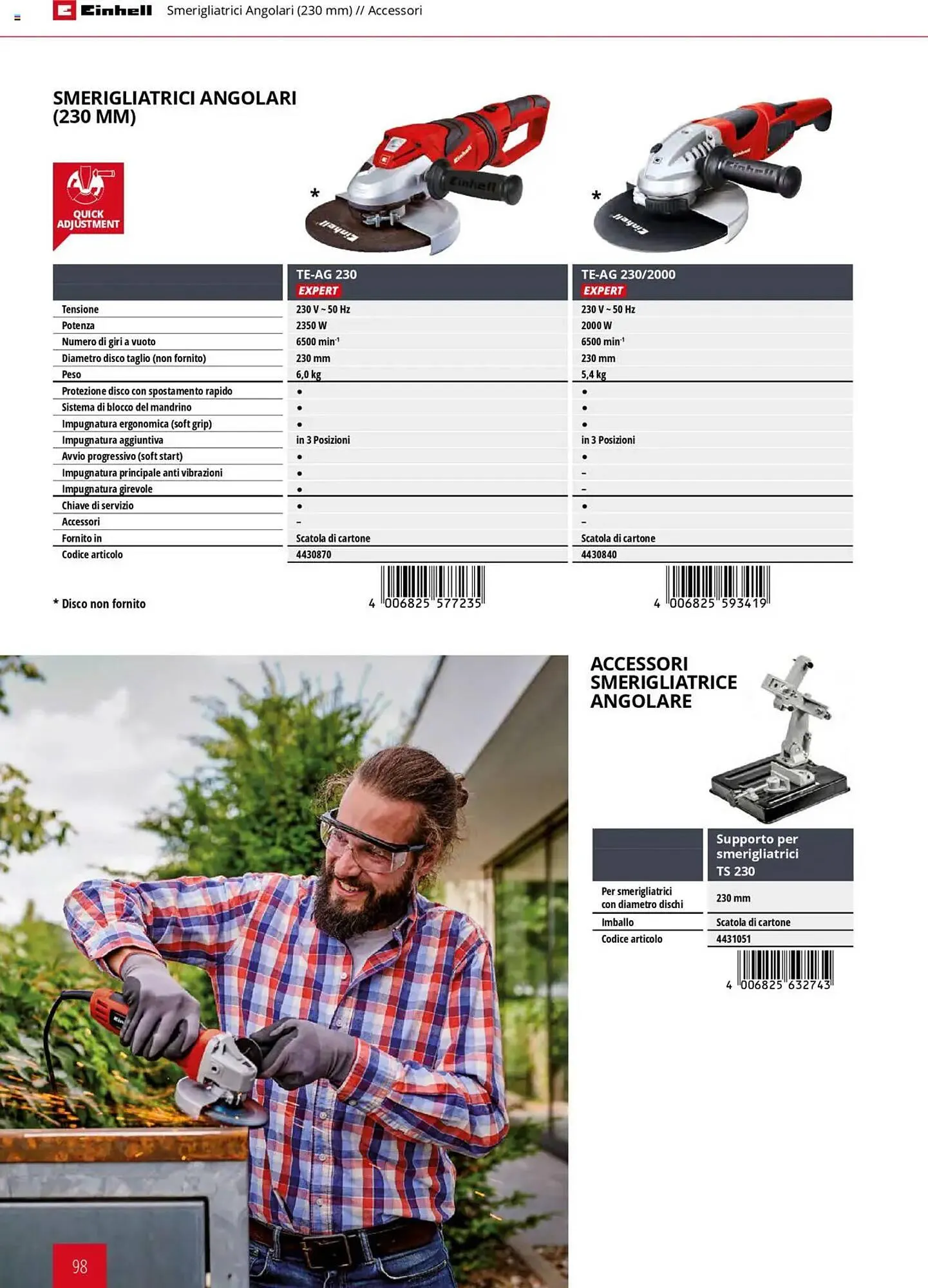 Volantino Einhell da 6 febbraio a 6 febbraio di 2026 - Pagina del volantino 98