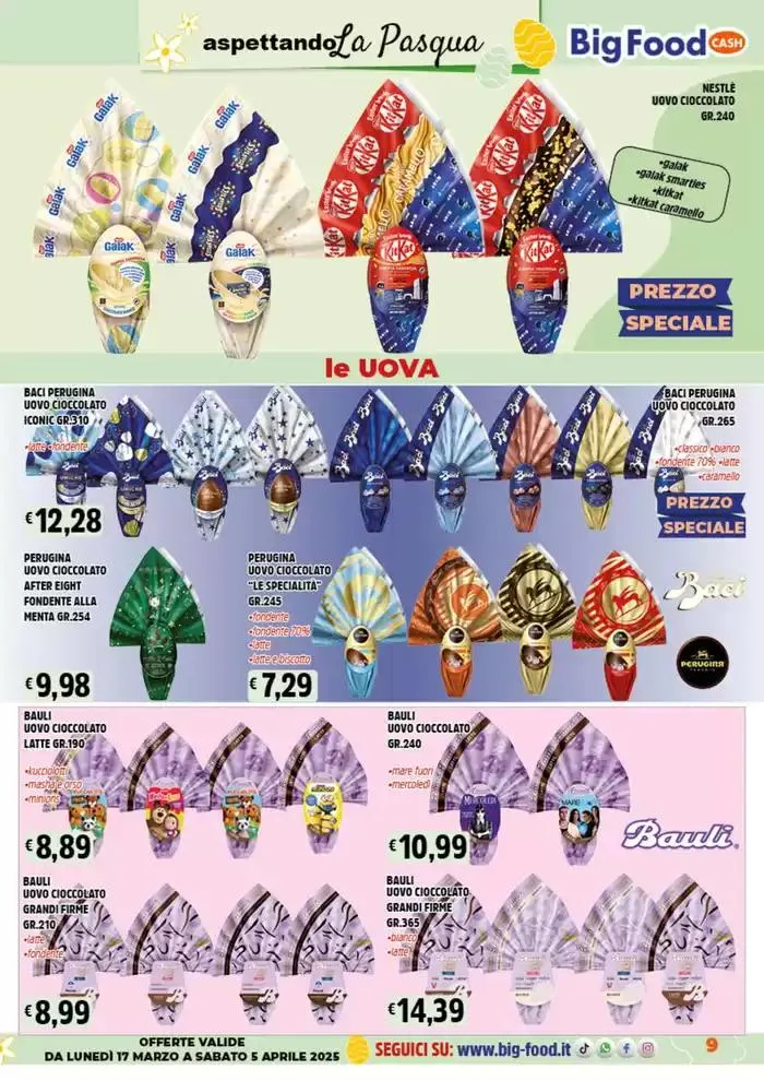 Aspenttando la pasqua da 17 marzo a 5 aprile di 2025 - Pagina del volantino 9