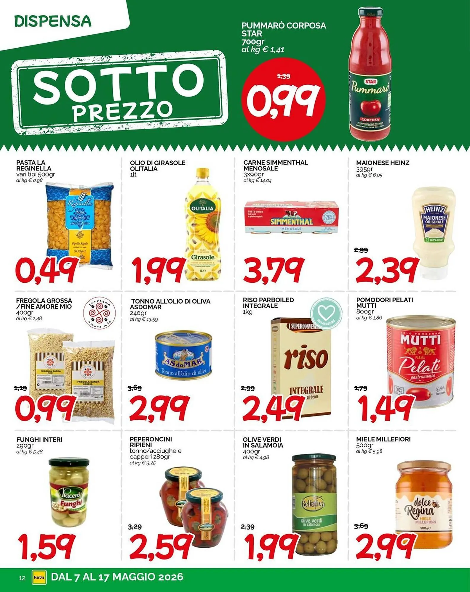 Volantino Hardis da 7 maggio a 17 maggio di 2026 - Pagina del volantino 12