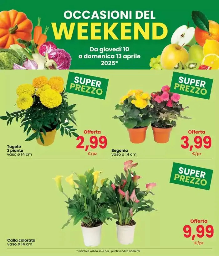 OCCASIONI DEL WEEKEND da 10 aprile a 13 aprile di 2025 - Pagina del volantino 3