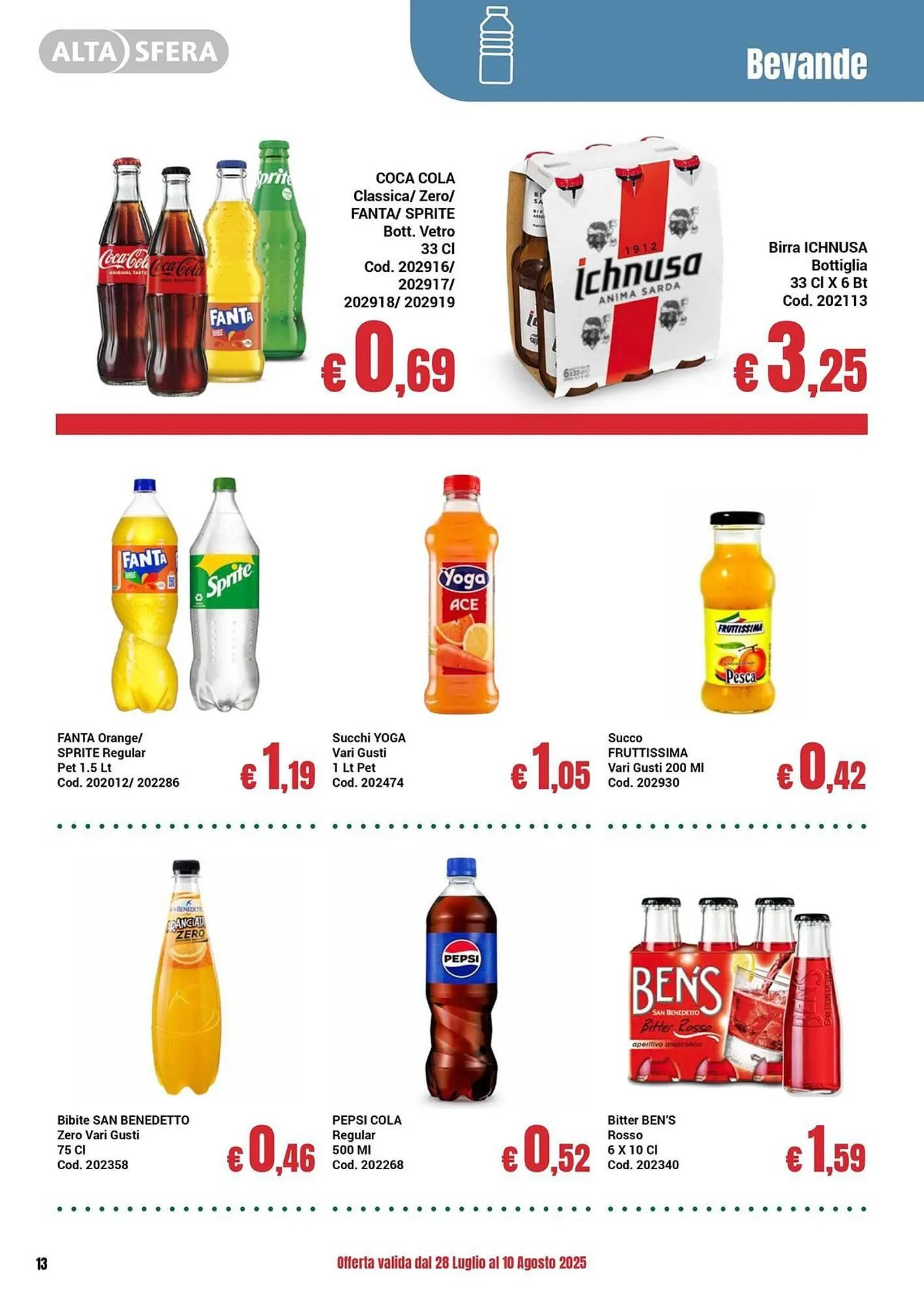 Volantino Centro Cash da 28 luglio a 10 agosto di 2025 - Pagina del volantino 13