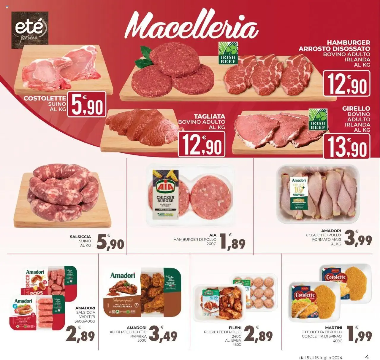 Volantino Eté Prime da 5 luglio a 15 luglio di 2024 - Pagina del volantino 4