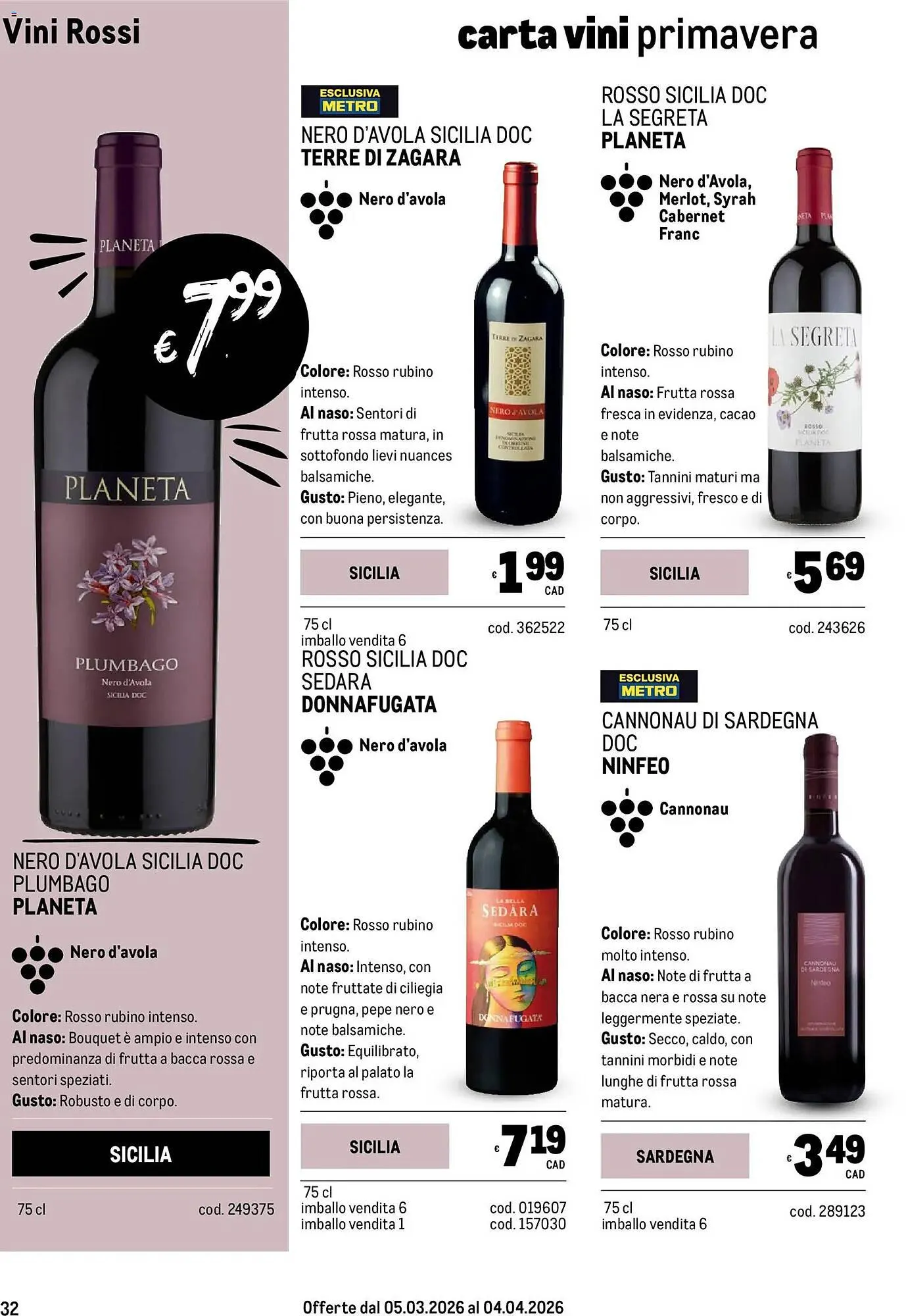 Volantino Metro da 5 marzo a 4 aprile di 2026 - Pagina del volantino 32