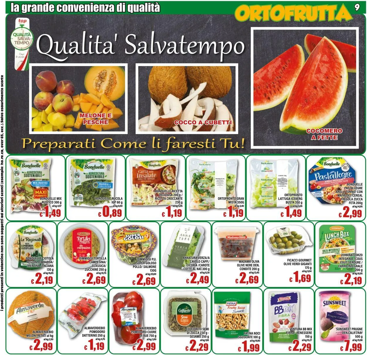 Top Supermercati Volantino attuale da 14 agosto a 28 agosto di 2025 - Pagina del volantino 9