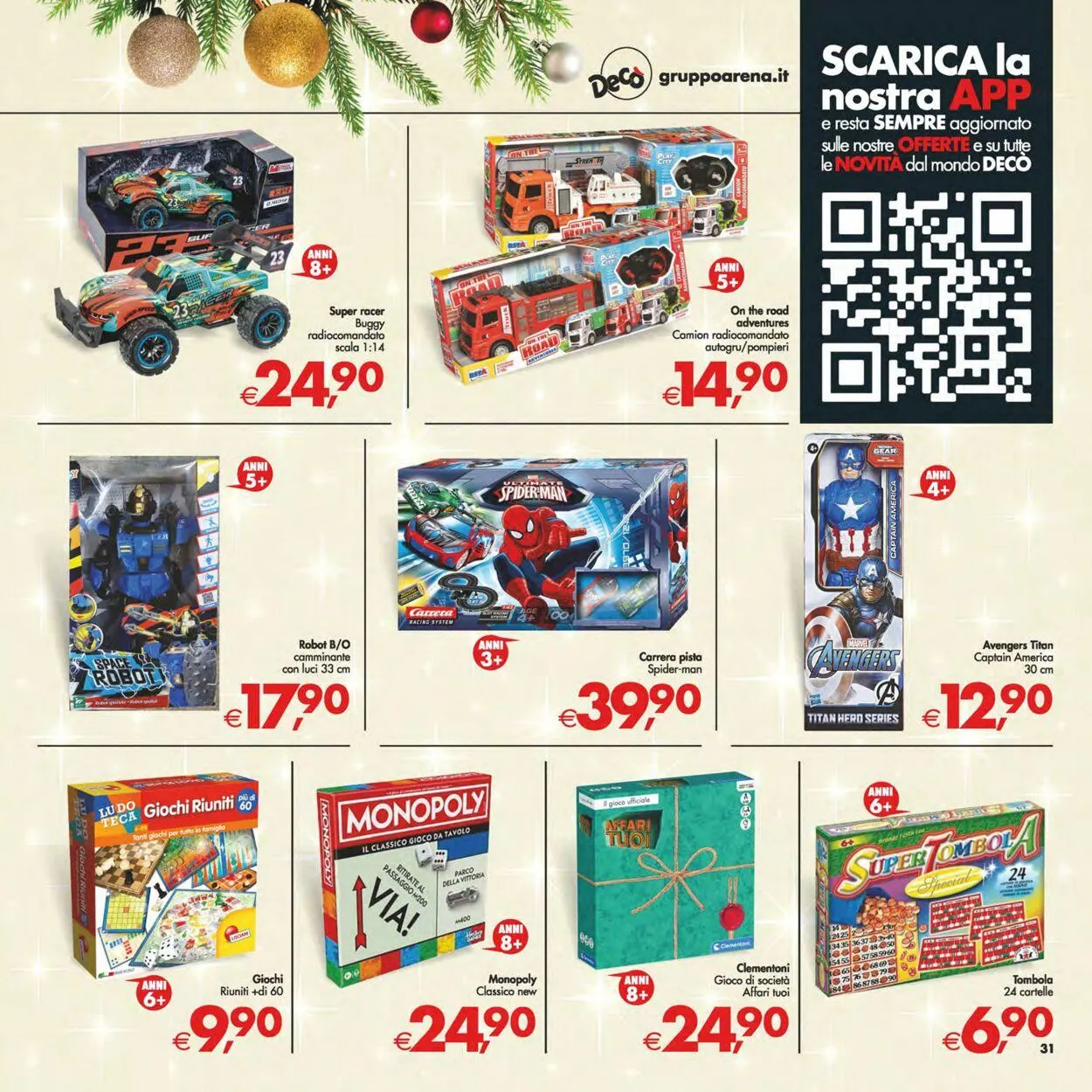 Deco Volantino attuale da 5 dicembre a 15 dicembre di 2025 - Pagina del volantino 31