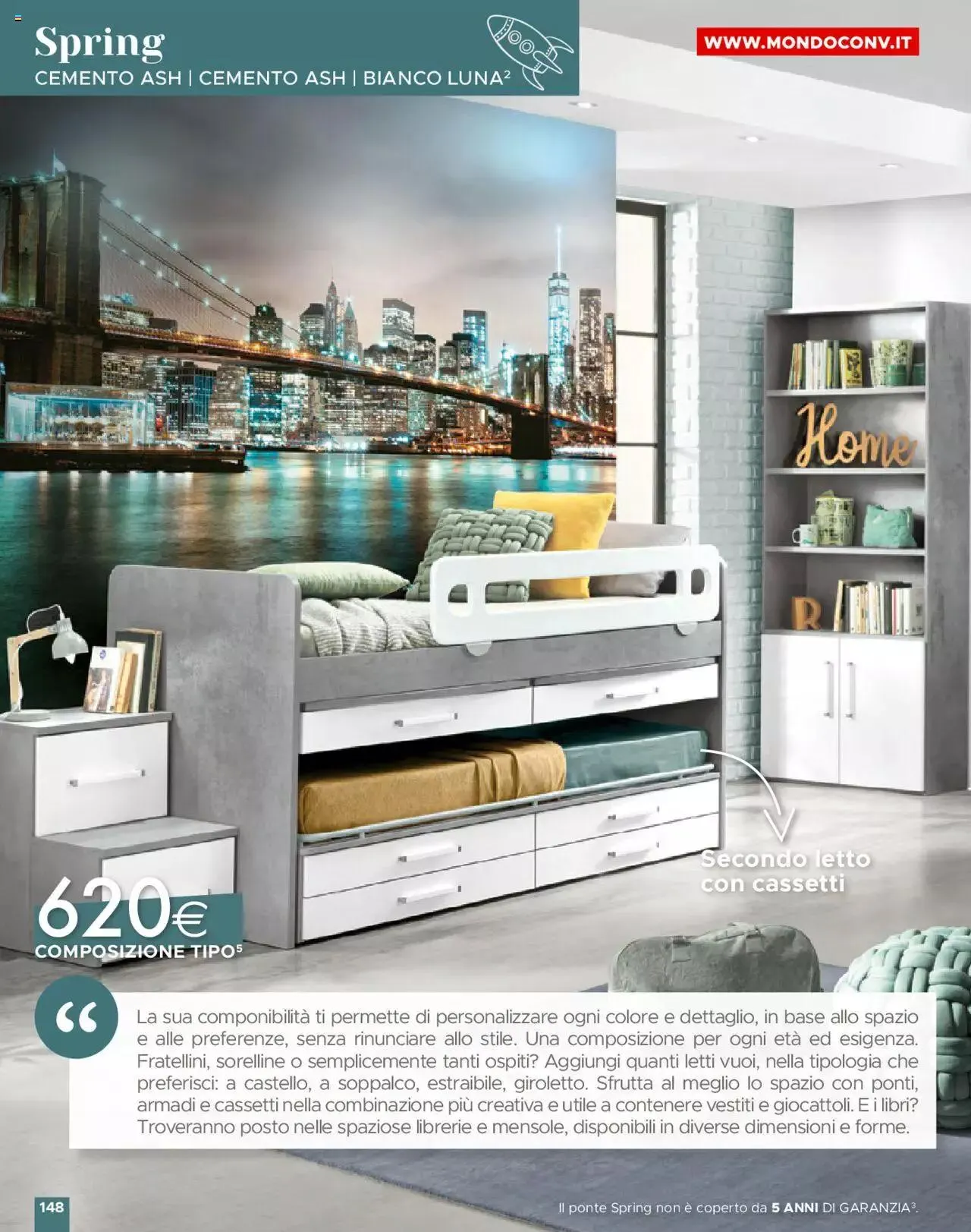 Volantino Mondo Convenienza da 1 ottobre a 31 dicembre di 2023 - Pagina del volantino 150