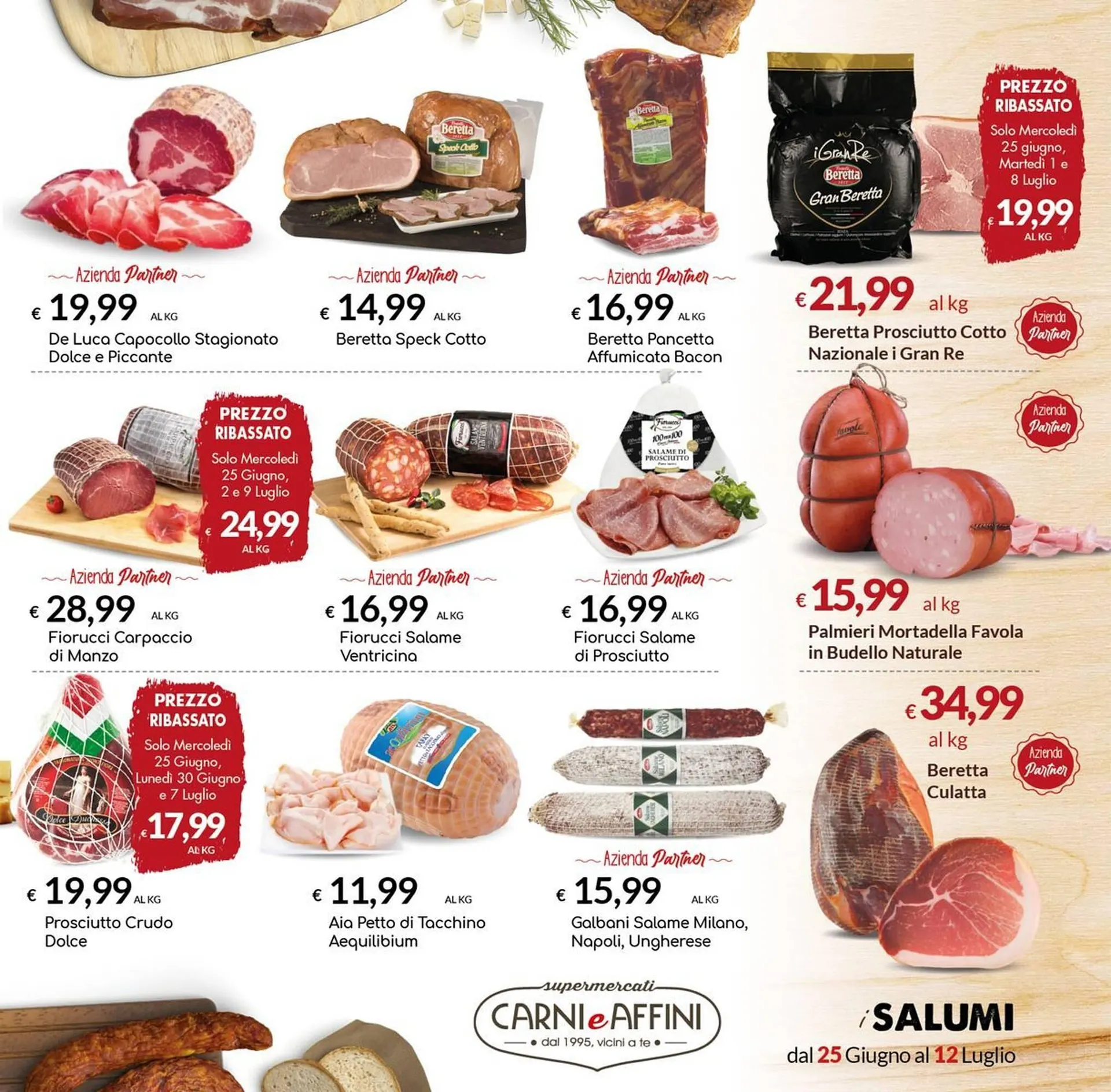 Volantino Carni e Affini Supermercati da 25 giugno a 12 luglio di 2025 - Pagina del volantino 5