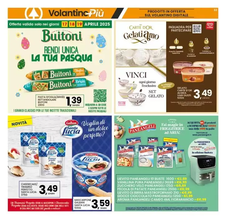 Buona Pasqua da 10 aprile a 22 aprile di 2025 - Pagina del volantino 33
