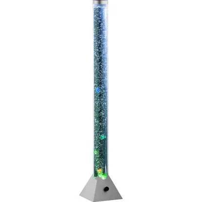 Colonna d`acqua con bolle d`aria 1 lampada LED H 130 cm 3,6 W